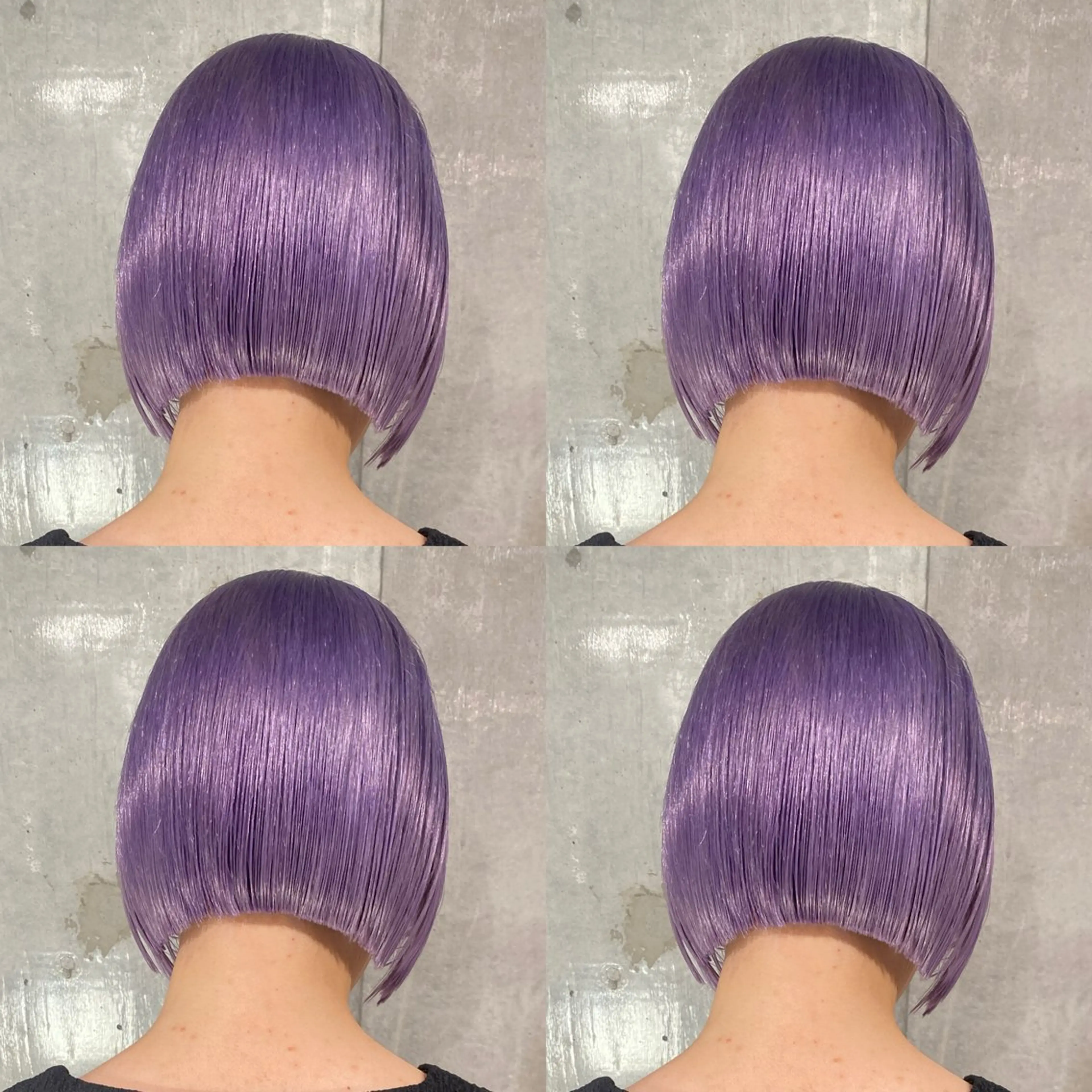 髪質改善トリートメント付きケアブリーチカラーの写真