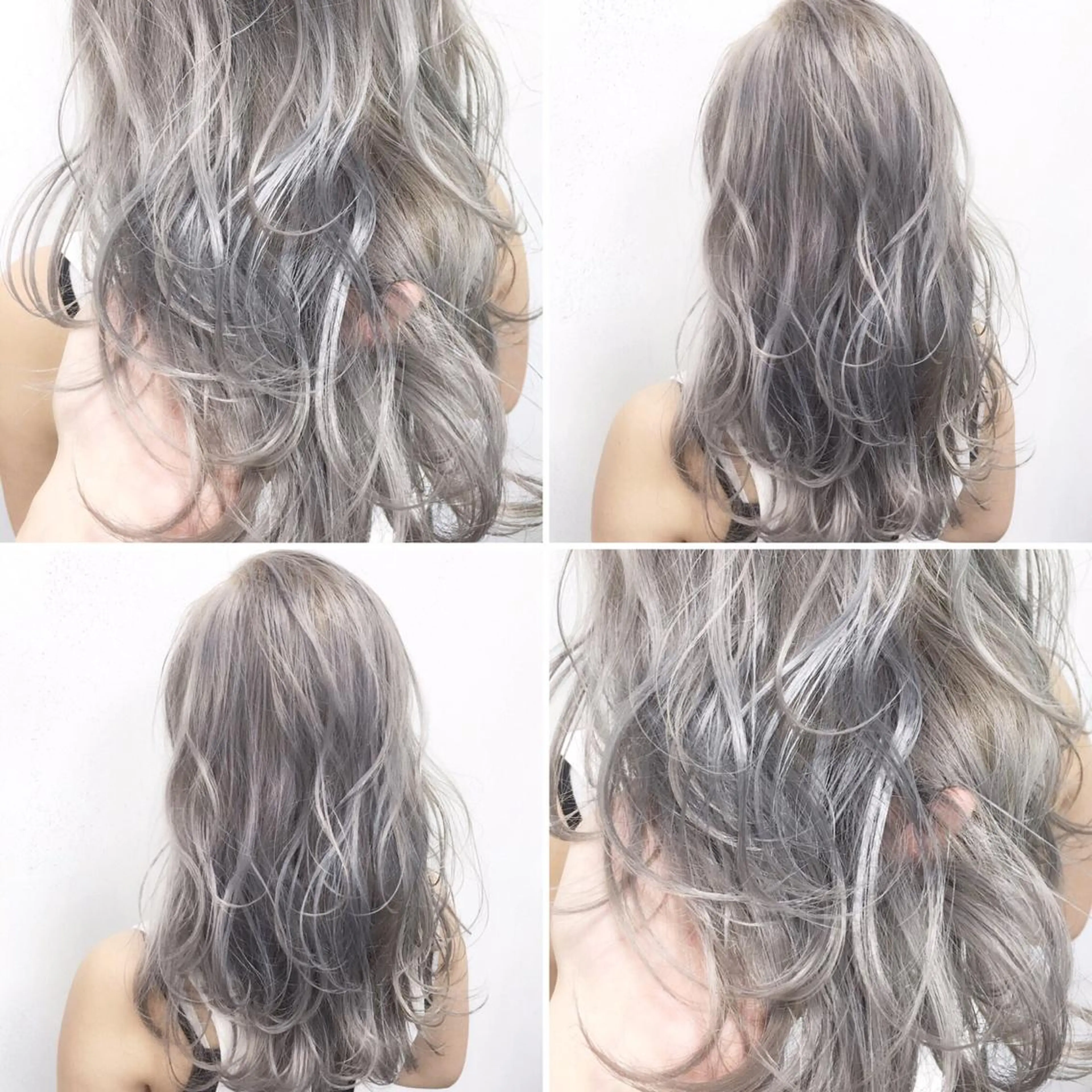 セミロング カラー エクステの神様 ▫️原島ユウヤ▫️のヘアスタイル