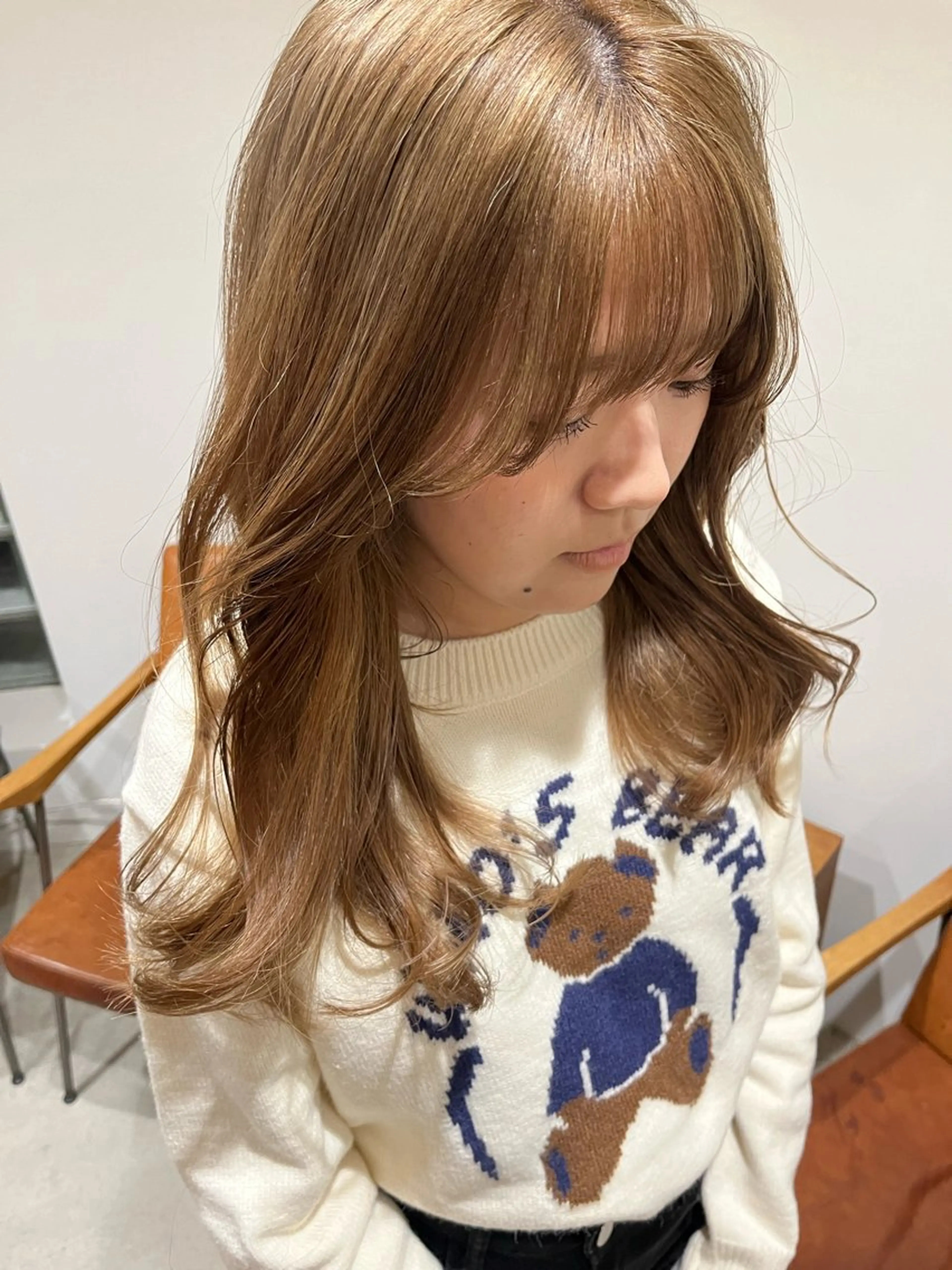 ロング レイヤーカット 梅田美容室/カット /Maoのヘアスタイル