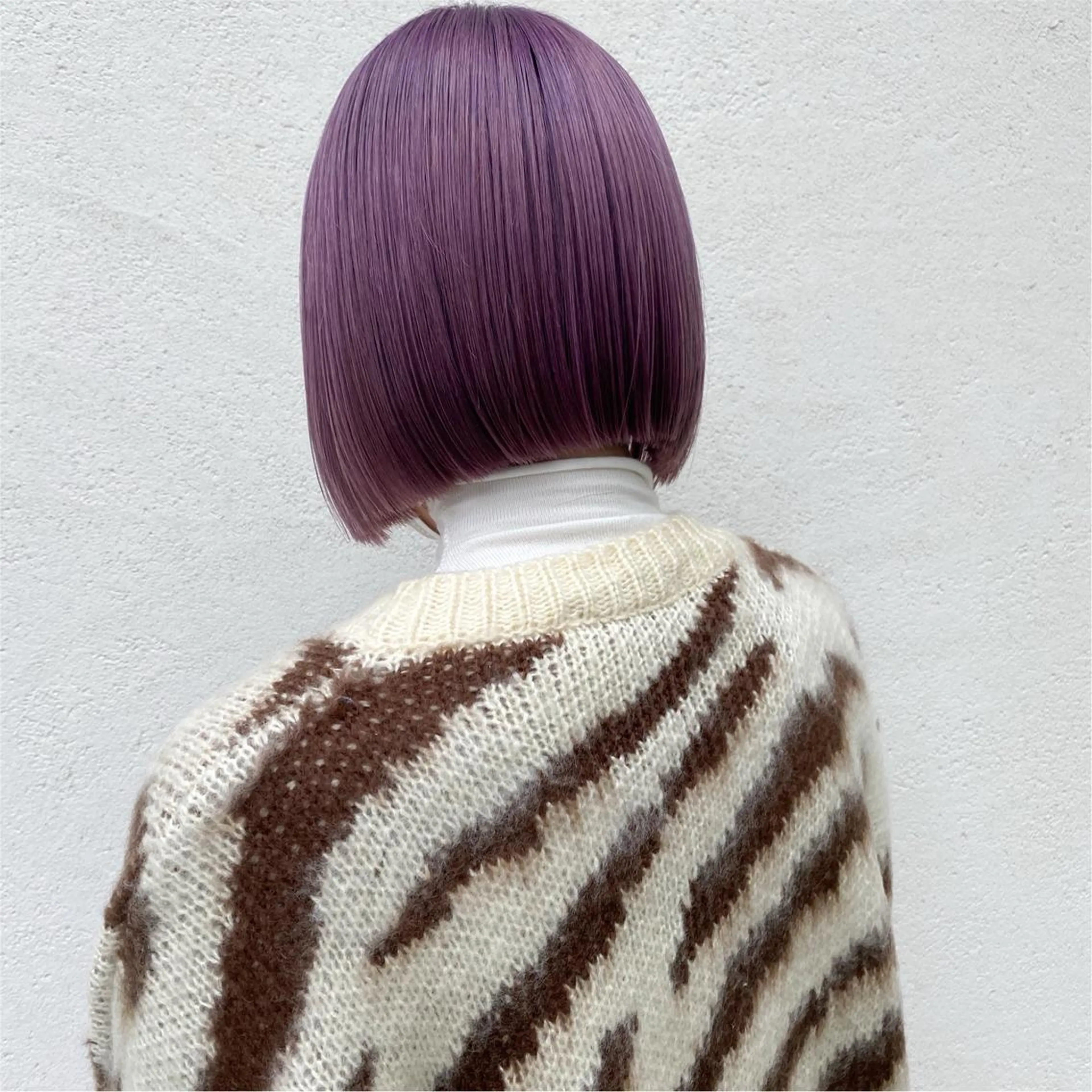 ショート カラー ボブ/ミニボブ 透明感カラーkadoのヘアスタイル