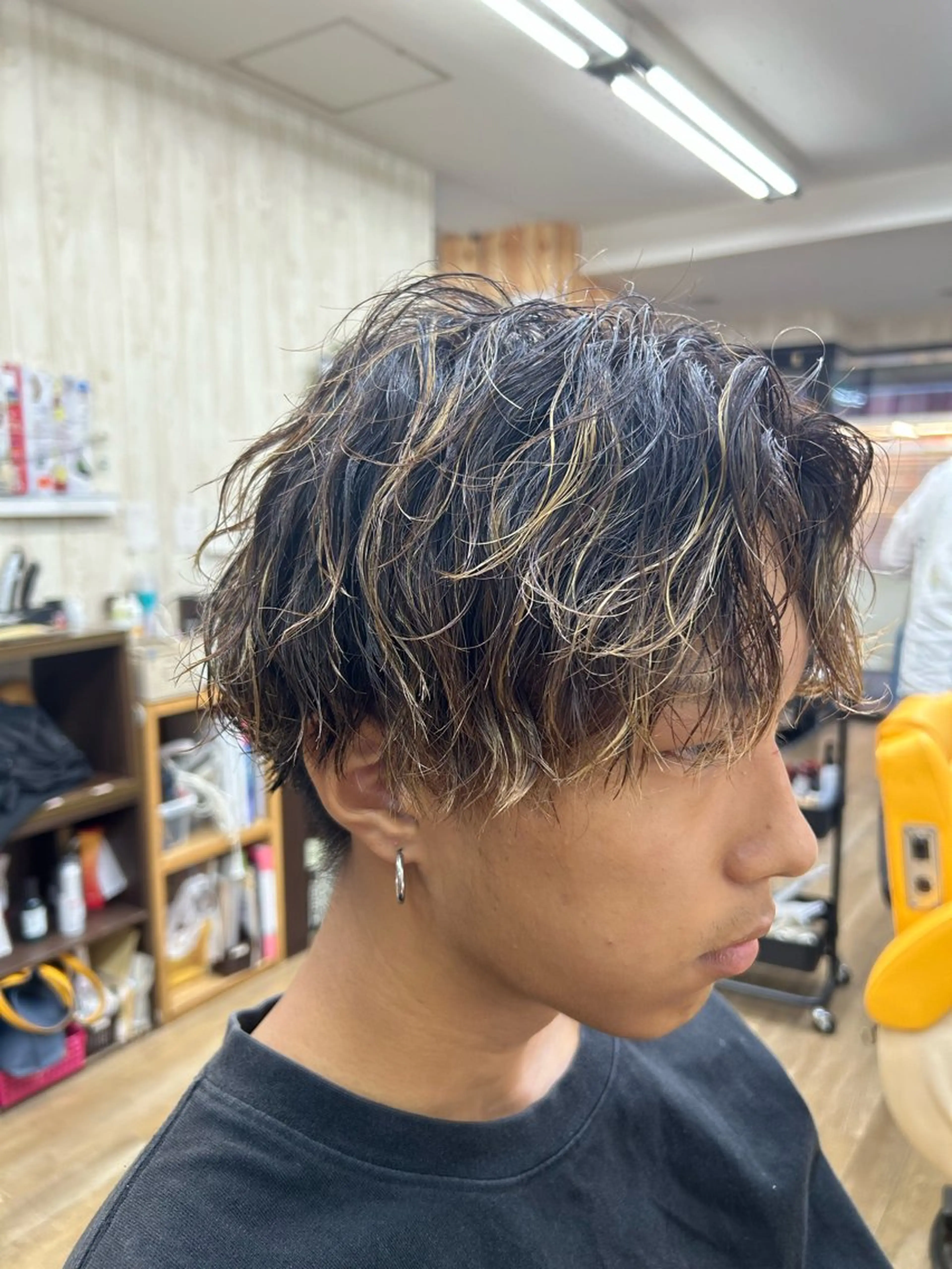 パーマ パーマ ブレイヴシザーあびこ所属・牛尾 友雅のヘアスタイル