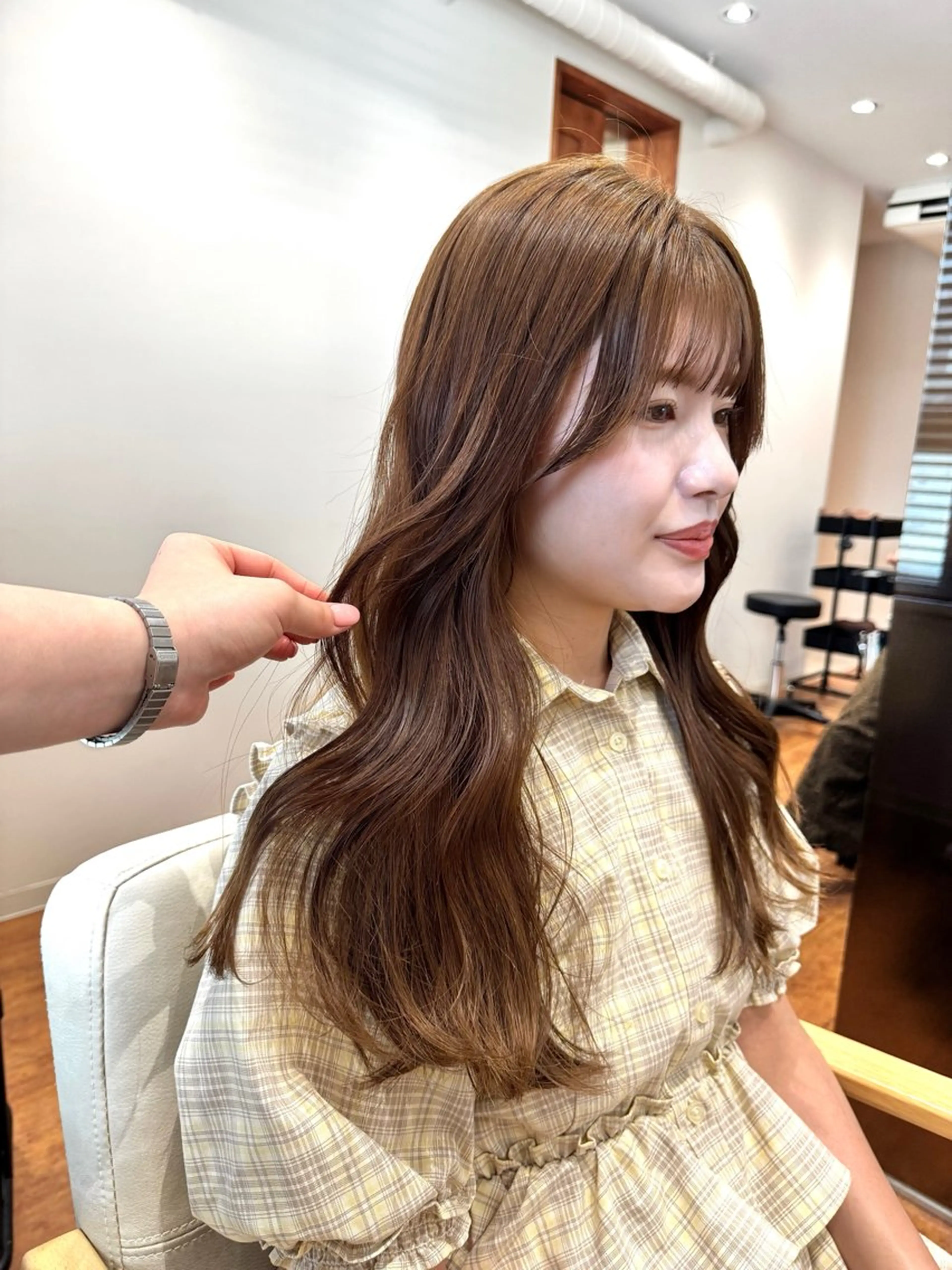 ロング カラー ヘアカラー トリートメント ボブ美容師💛 AYUMIのヘアスタイル