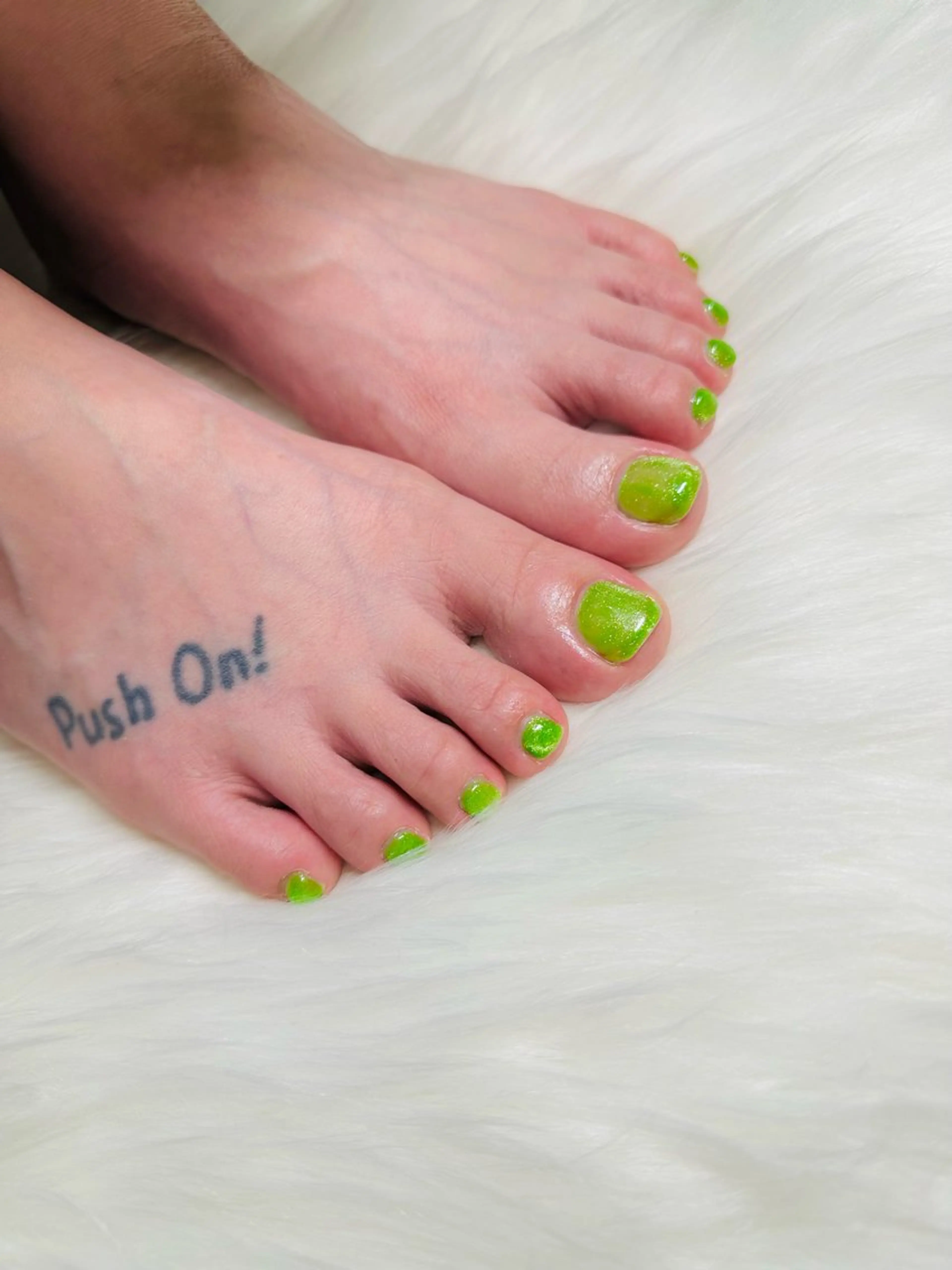 フットワンカラー orラメグラ オフ無しの写真