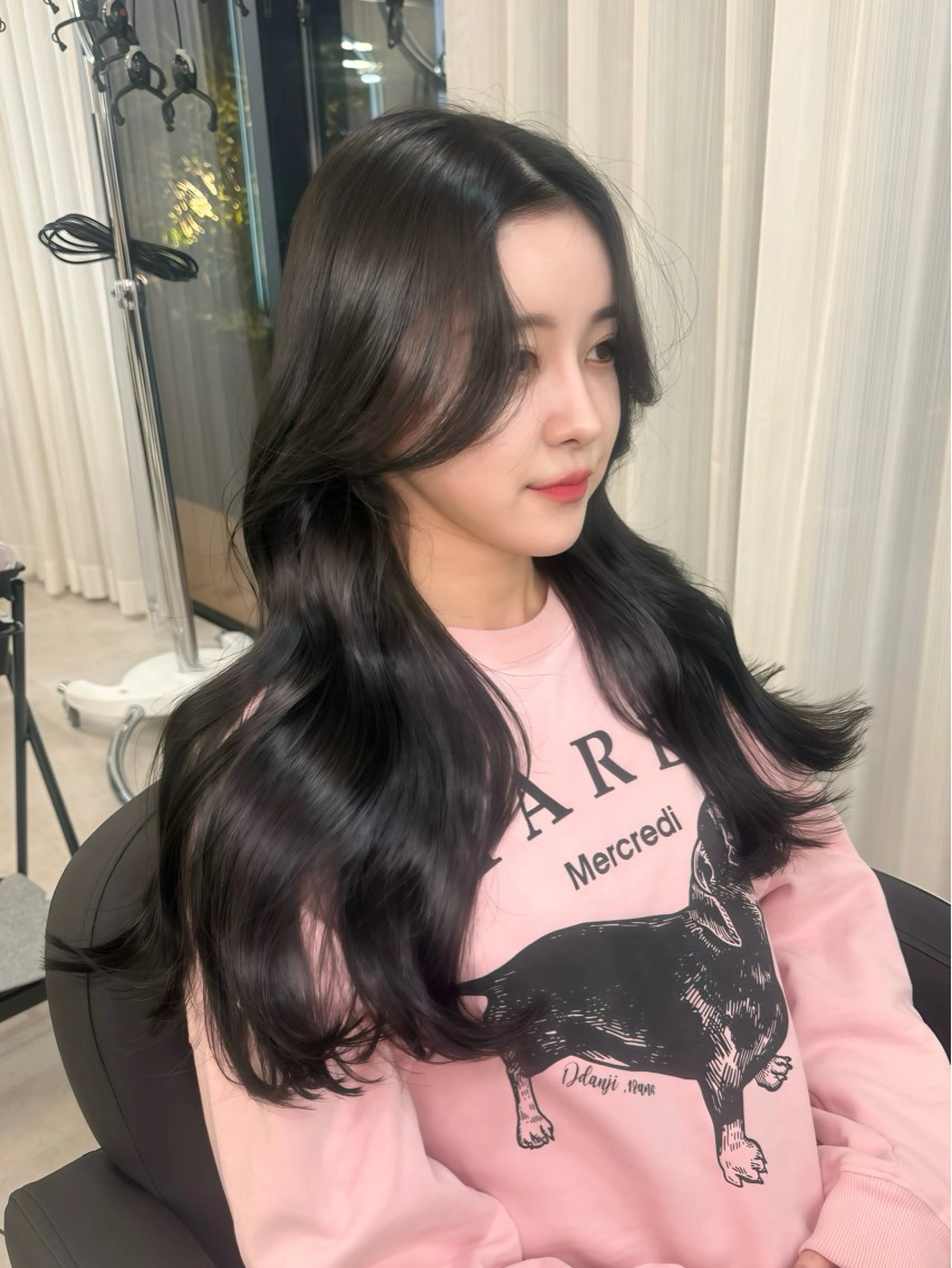 カラー 本場韓国ヘア特化 아이비/Aibiのヘアスタイル