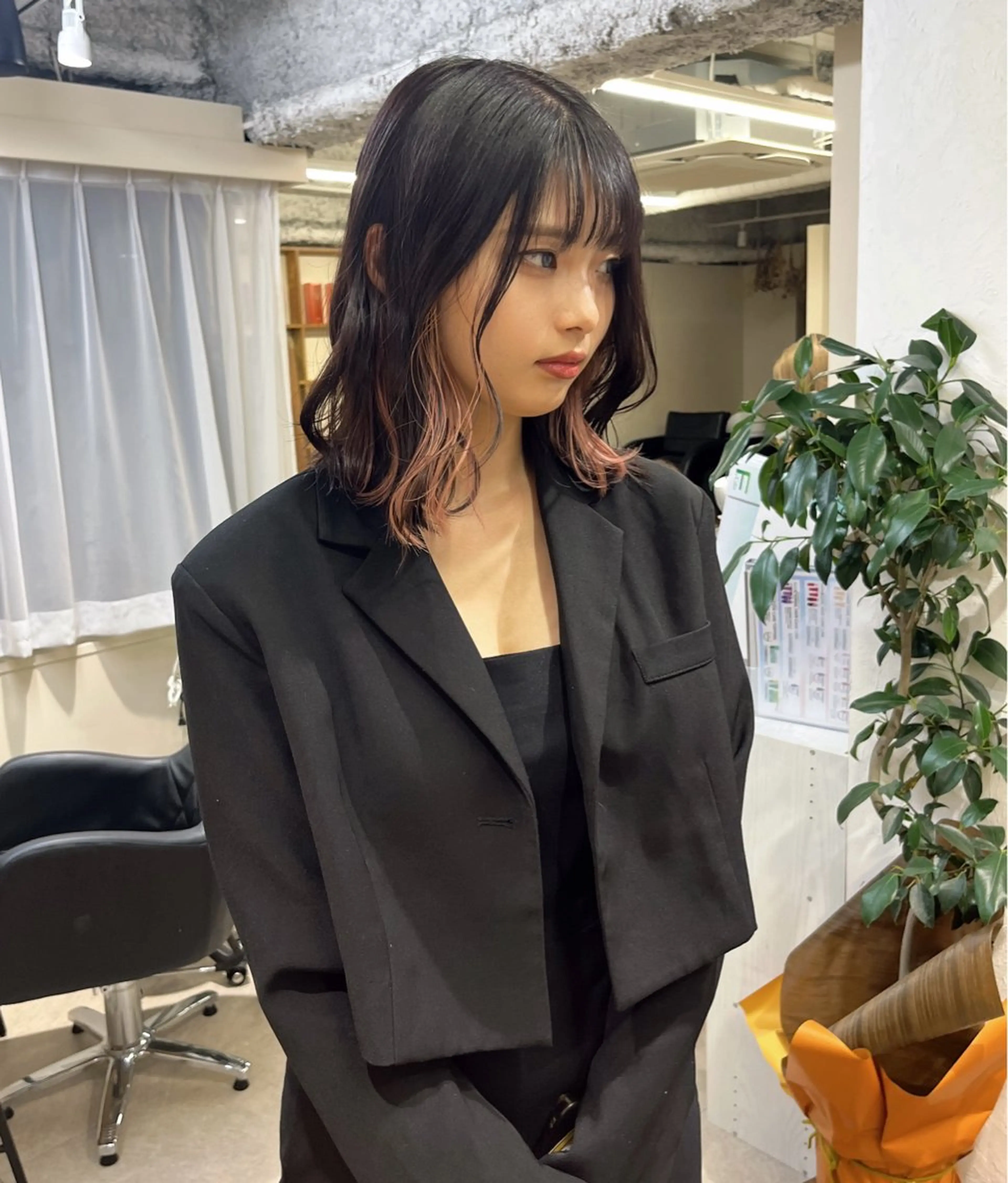 カラー 河原 楓樹のヘアスタイル