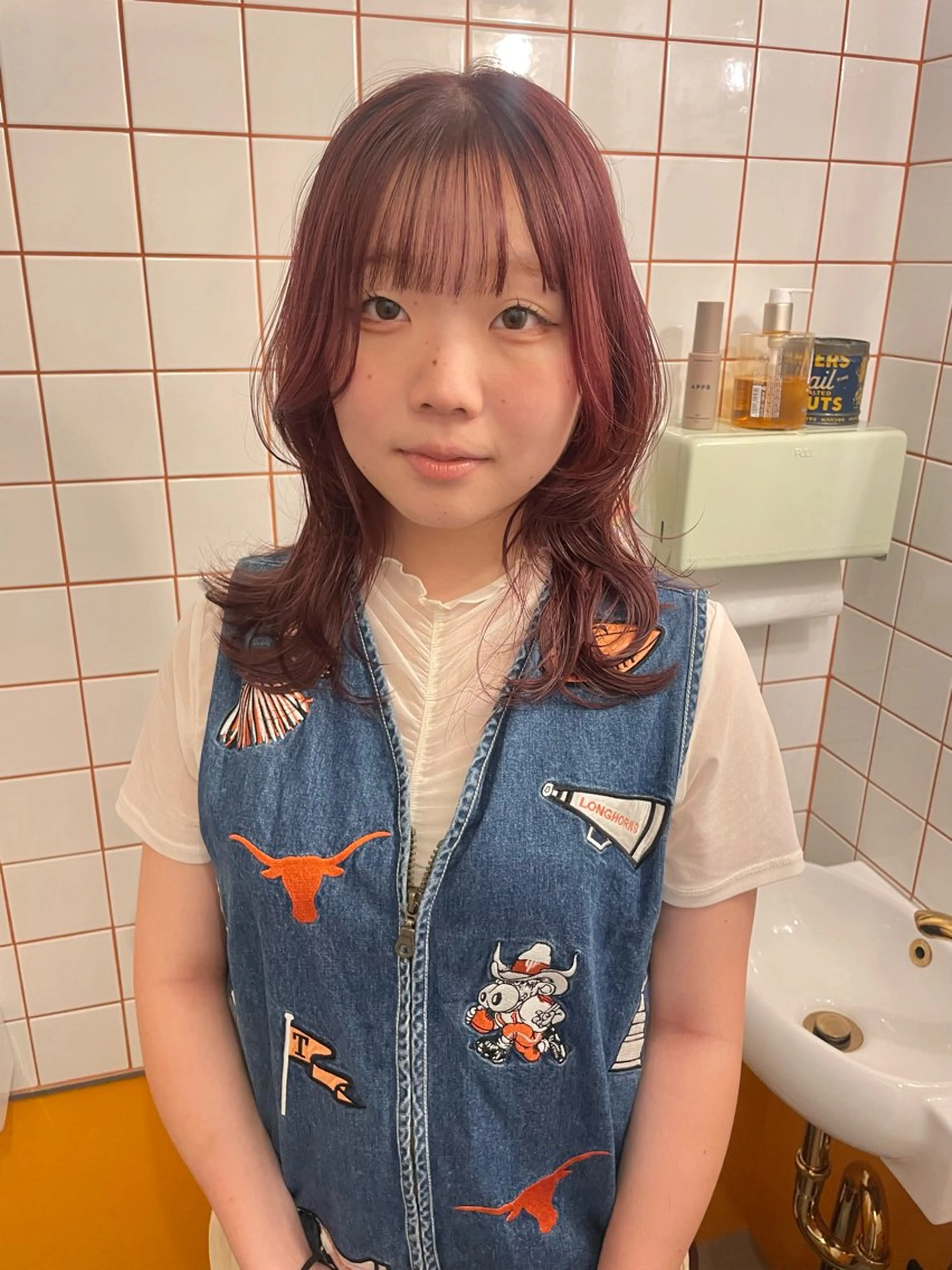 ミディアム 透明感カラー 🦋AYAのヘアスタイル