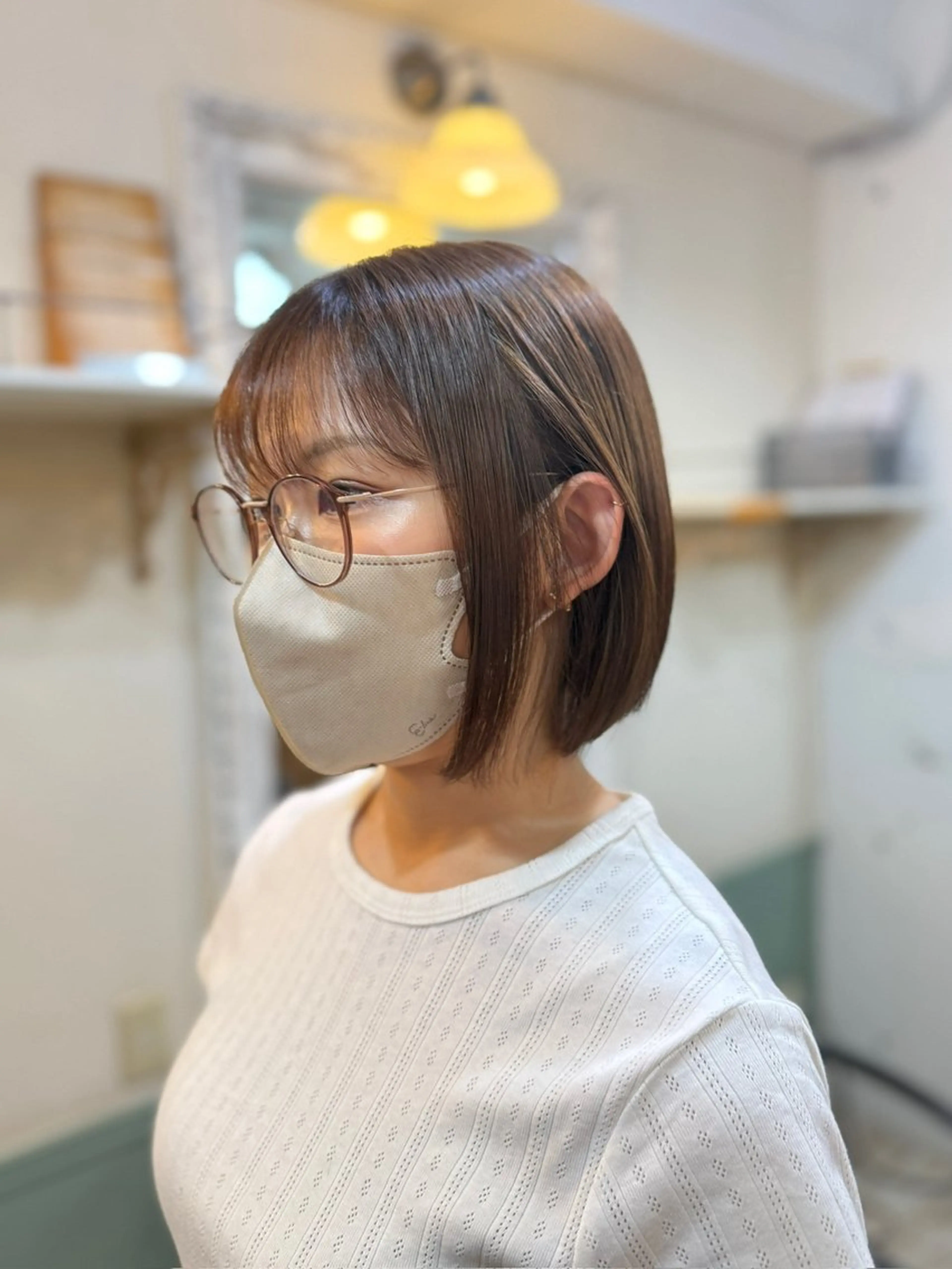 ショート カラー 【azure横浜】 🧸misaki🌸のヘアスタイル