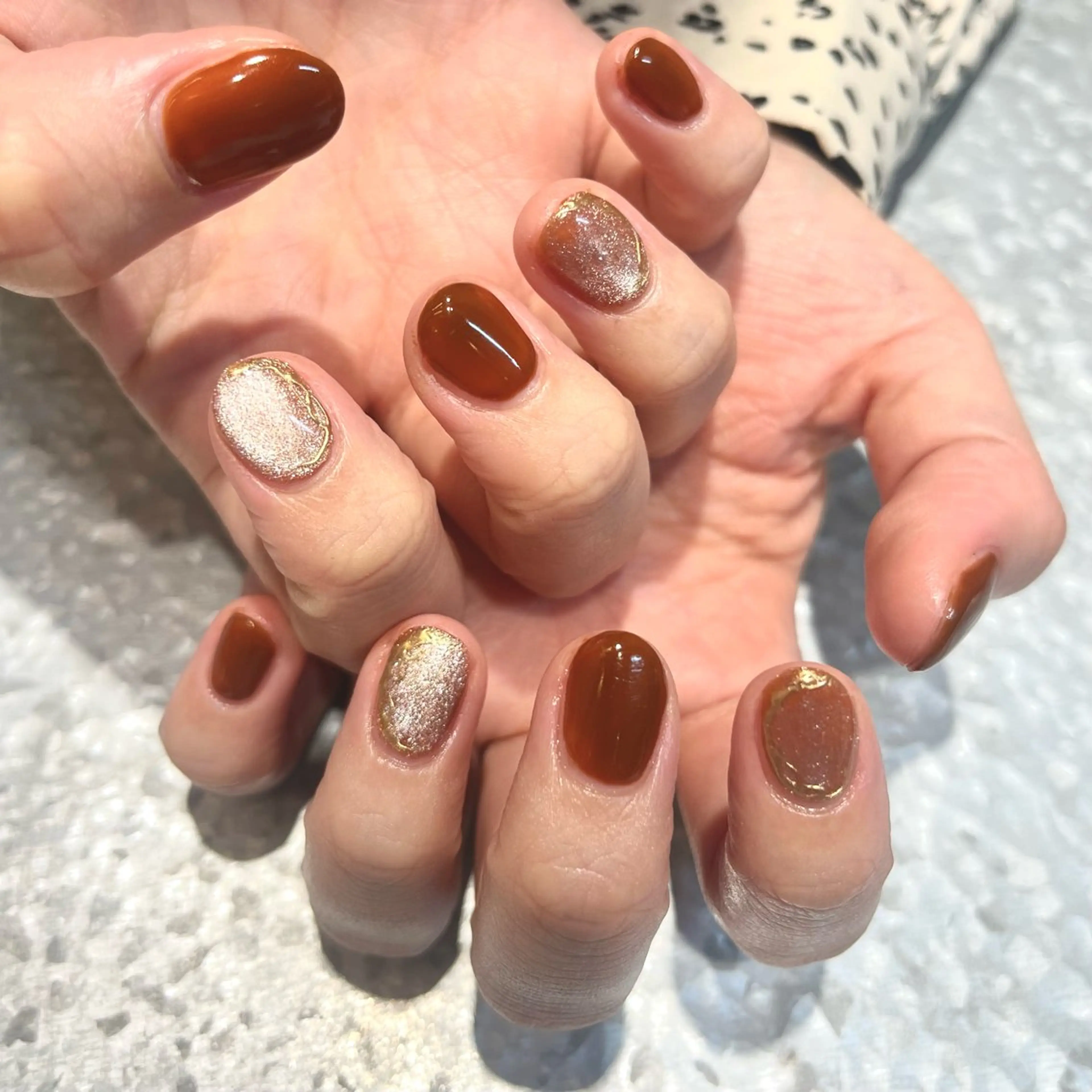 ネイル マグネットネイル TRAM-nail moriizumiのネイルデザイン