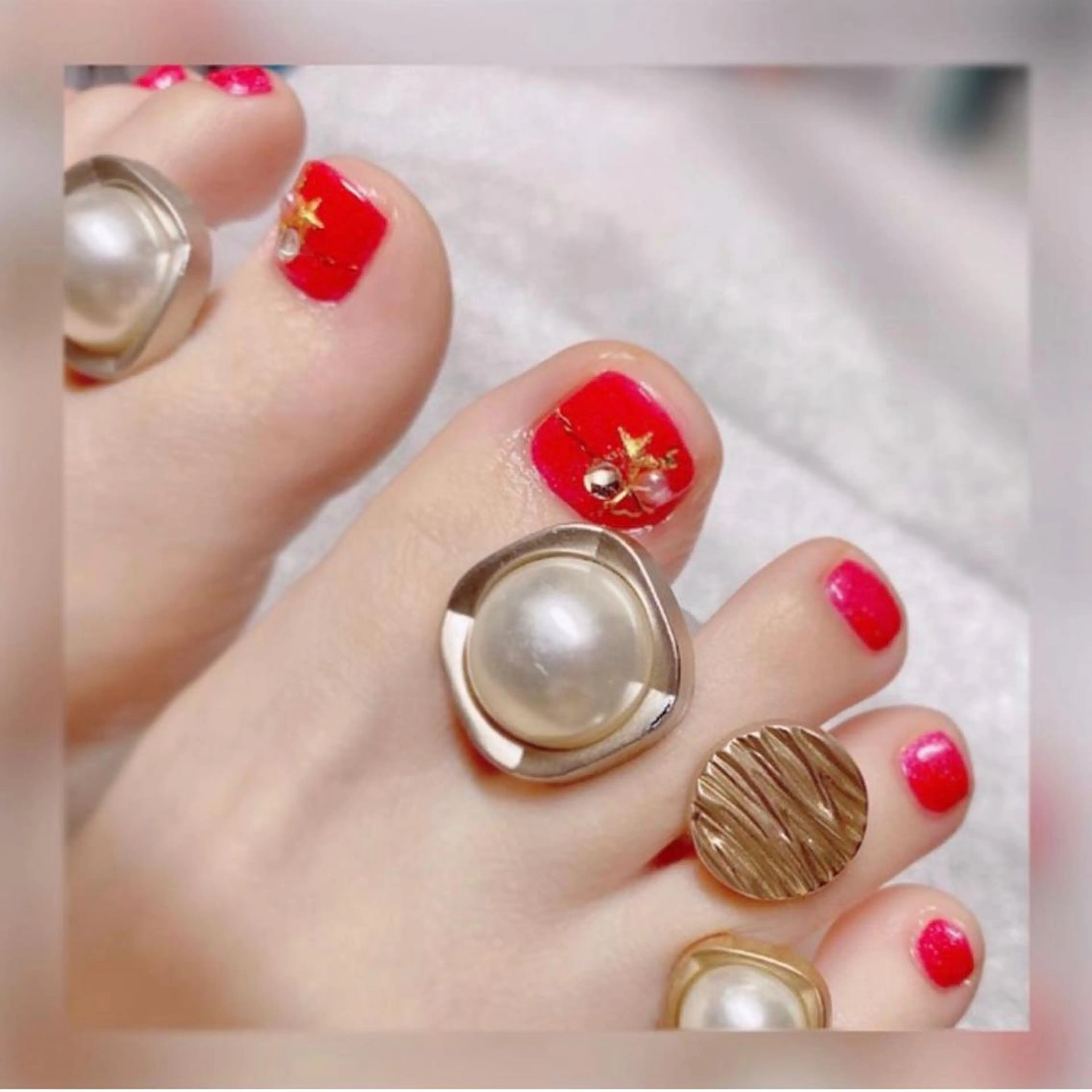 フットジェル 定額デザイン (オフ別途)の写真