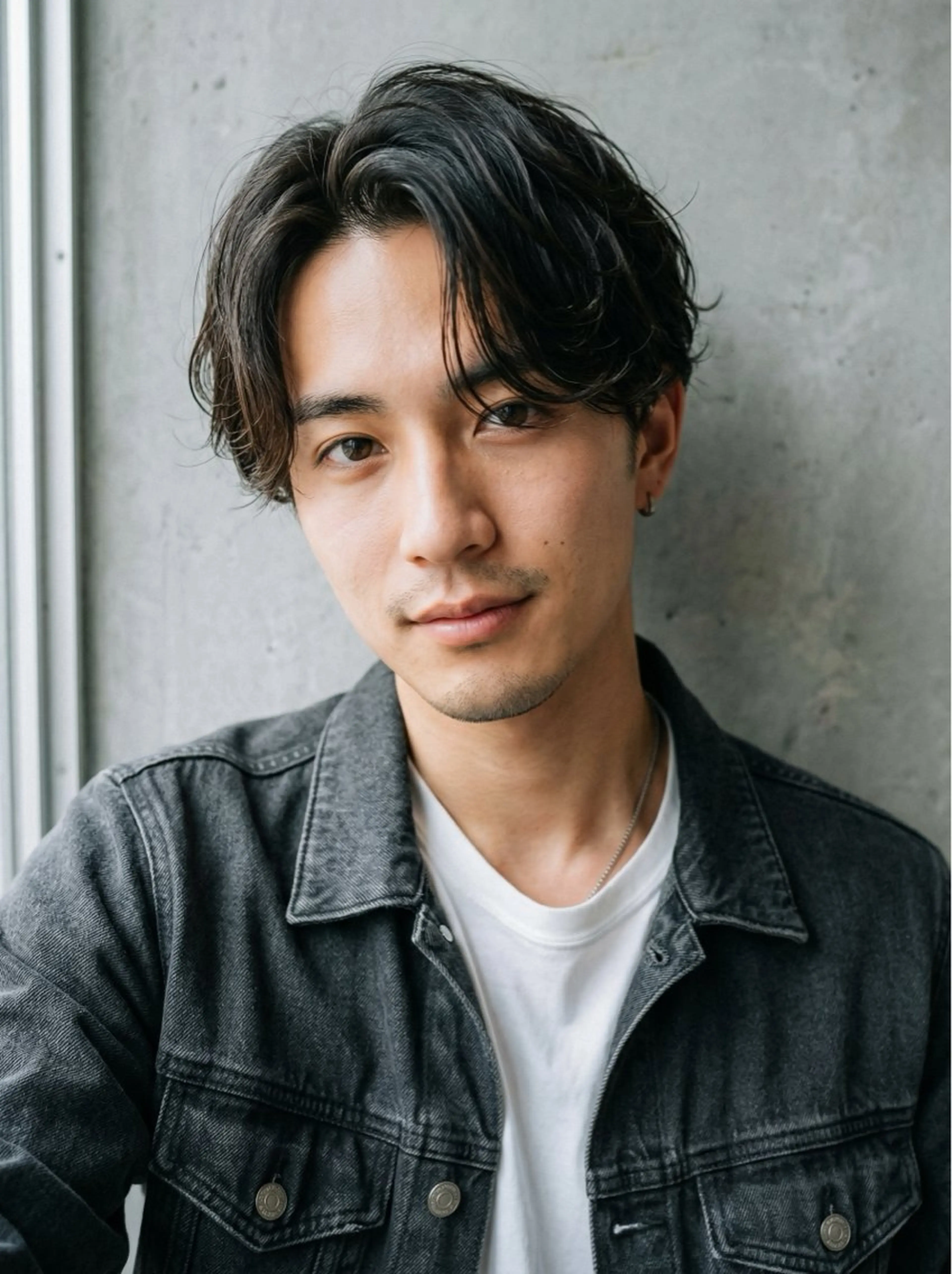 ショート パーマ メンズ ビジネス センターパート メンズパーマ くせ毛 似合わせカット カット パーマ トリートメント 🔮メンズ縮毛矯正 メンズパーマ💎竹永のヘアスタイル