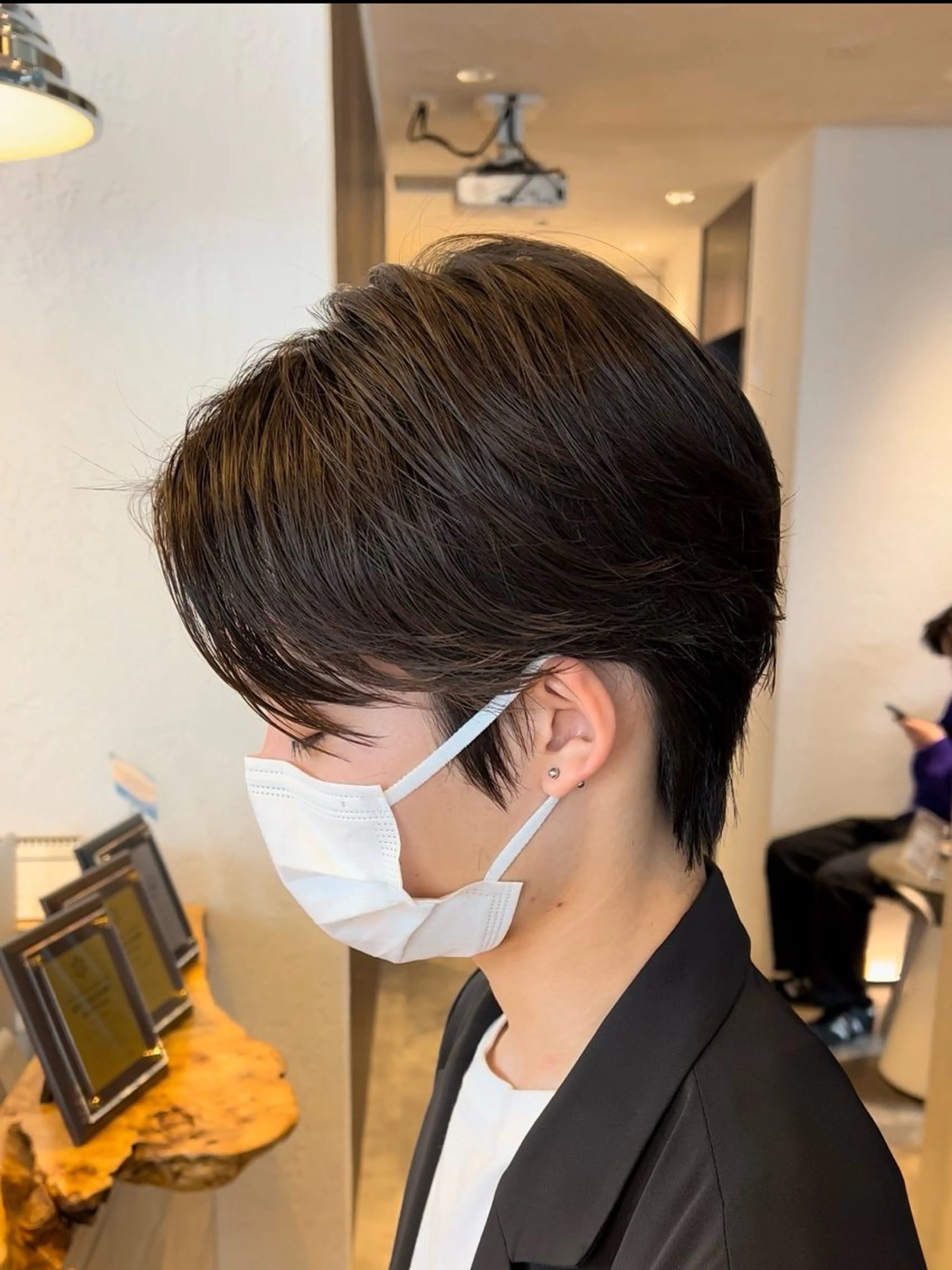 ショート パーマ メンズ 波巻きスパイラルパー マ/シャドウパーマ駿のヘアスタイル