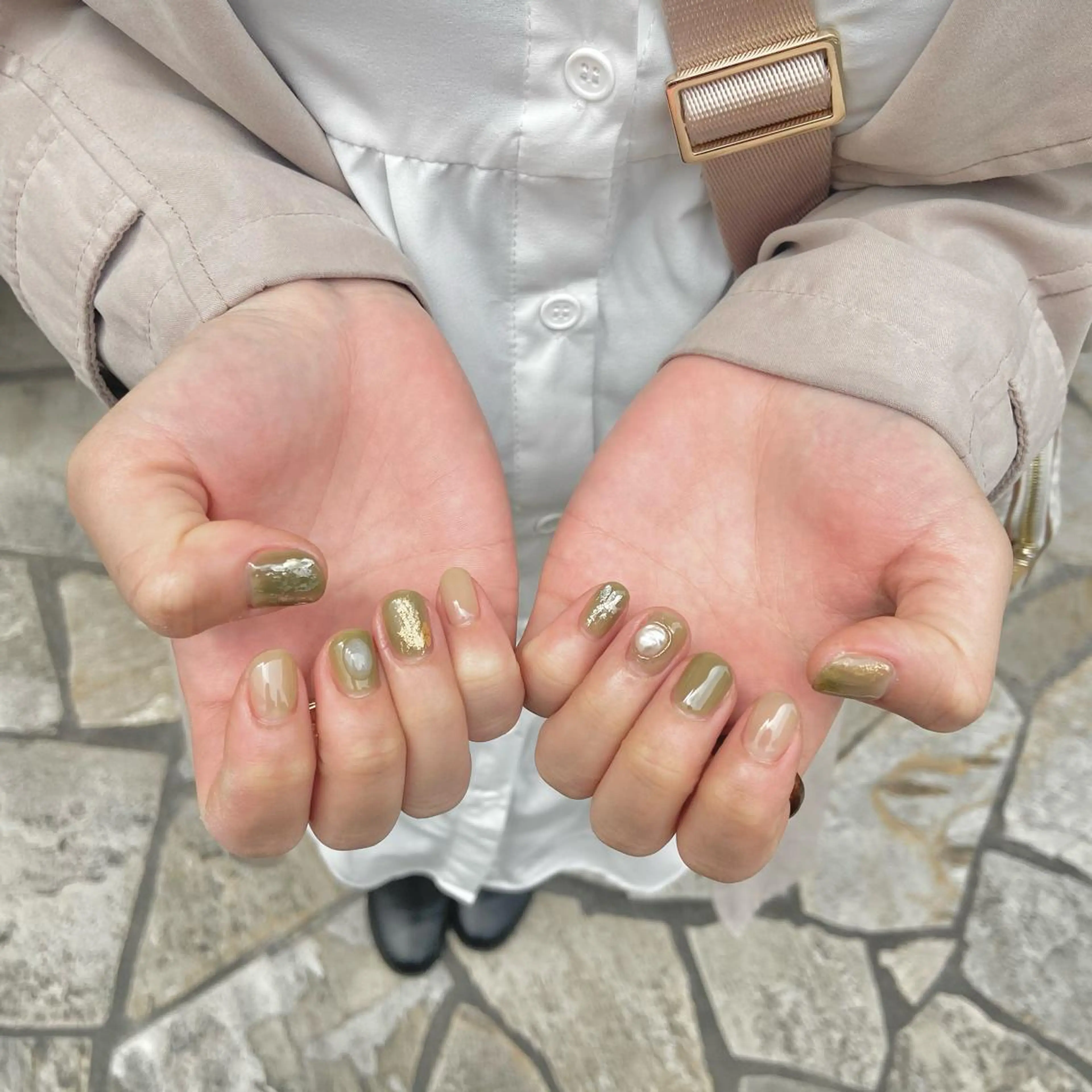 ネイル ハンドネイル happiness プライベートサロンのネイルデザイン