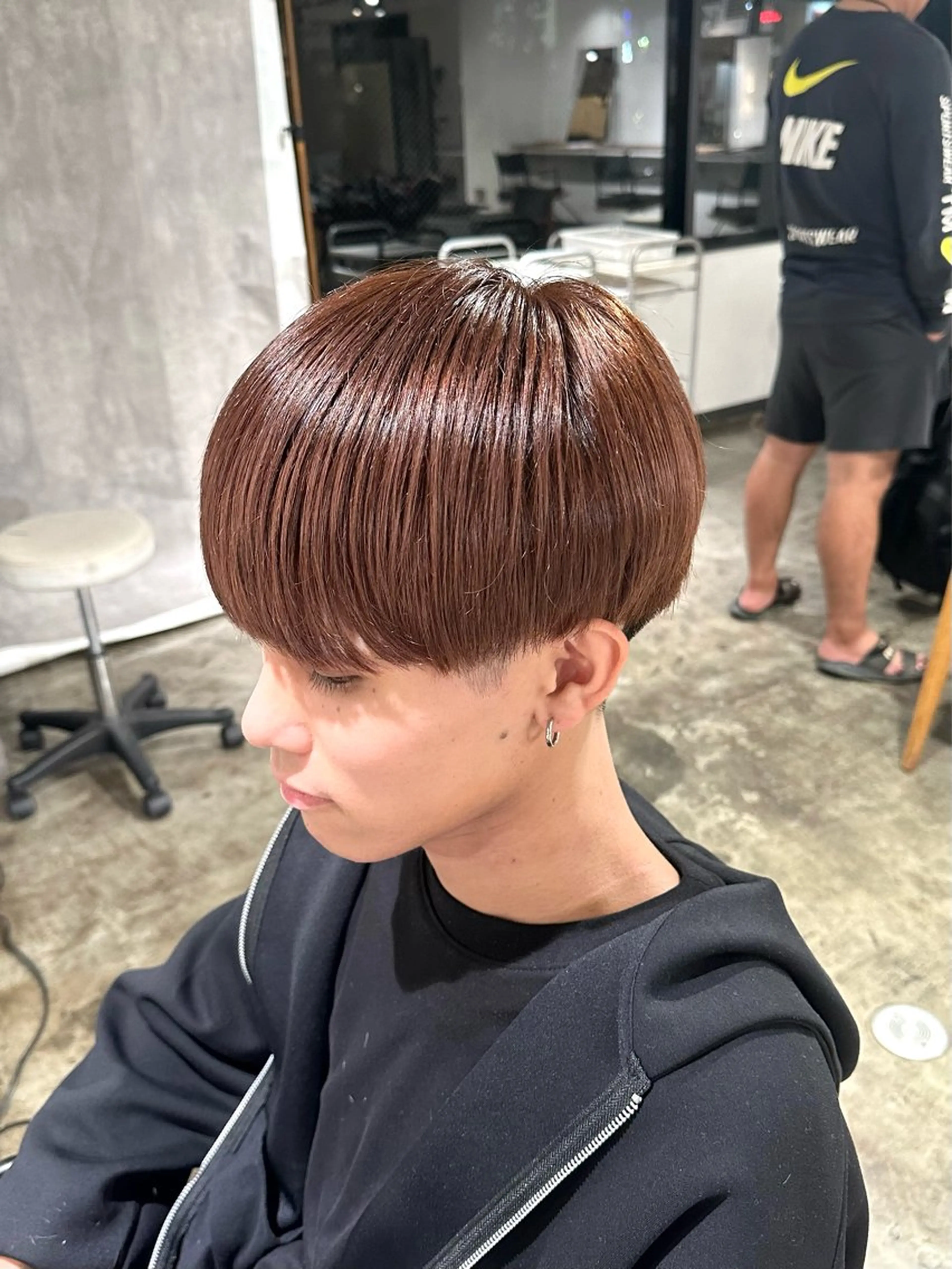 カラー メンズ マッシュ メンズパーマ ブラウンカラー ナチュラルブラウン カット ヘアカラー トリートメント 骨格補正施術/メンズ 専門美容師/YUYAのヘアスタイル