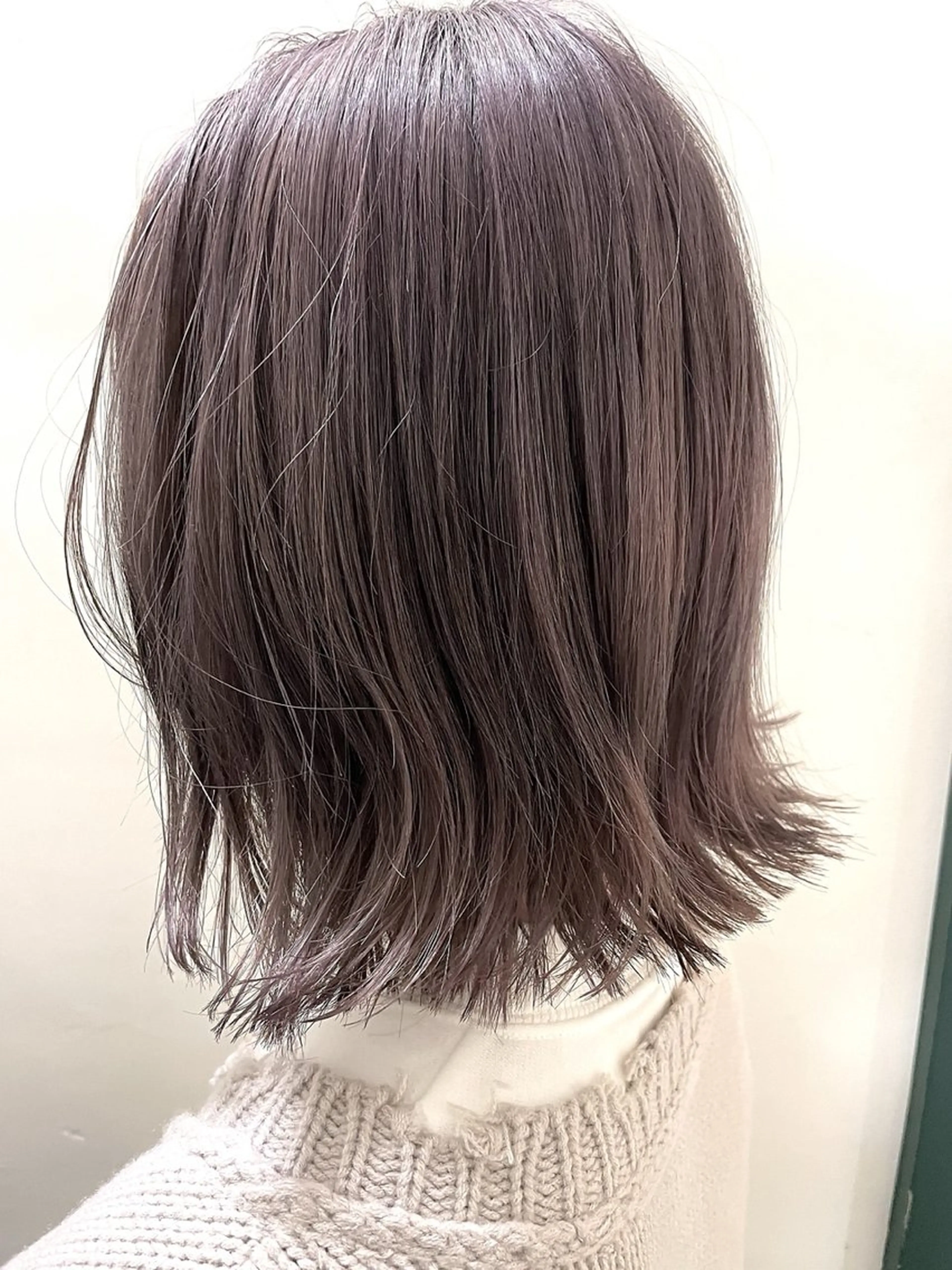 ミディアム カラー ヘアカラー トリートメント ヘアセット 吉田裕太/ハイライト ダブルカラーのヘアスタイル