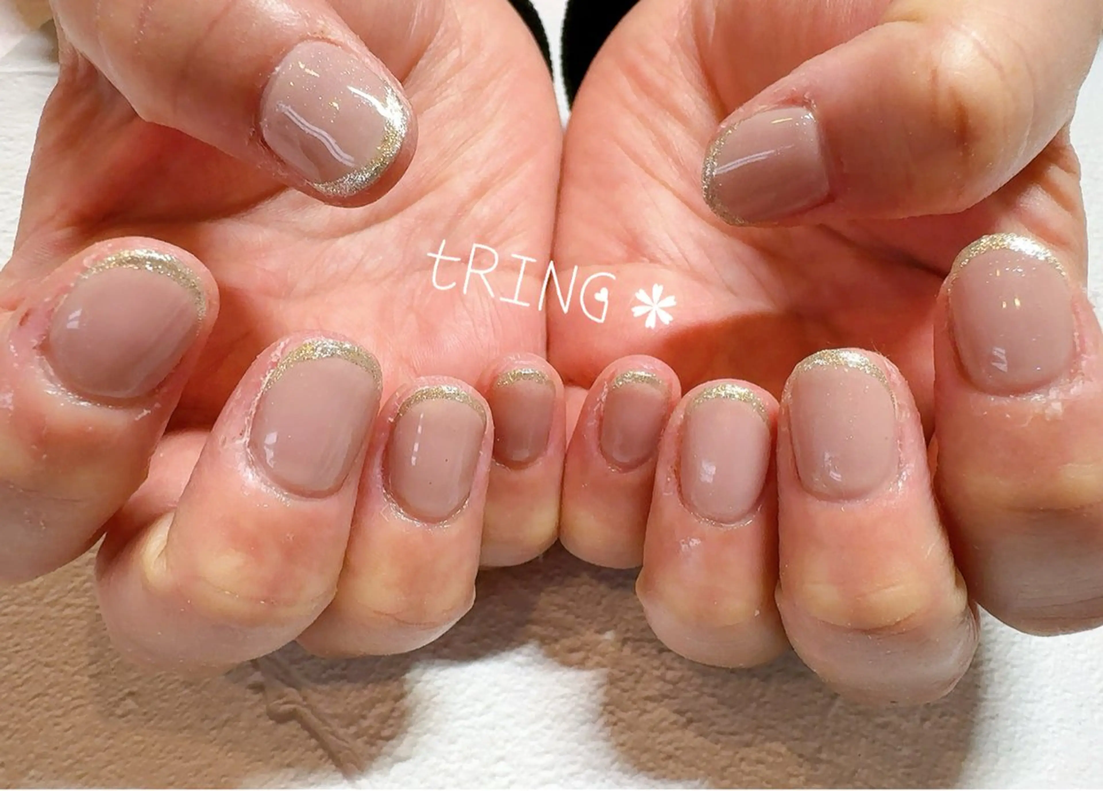 ネイル ハンドネイル tRING＊ しいの木台のネイルデザイン