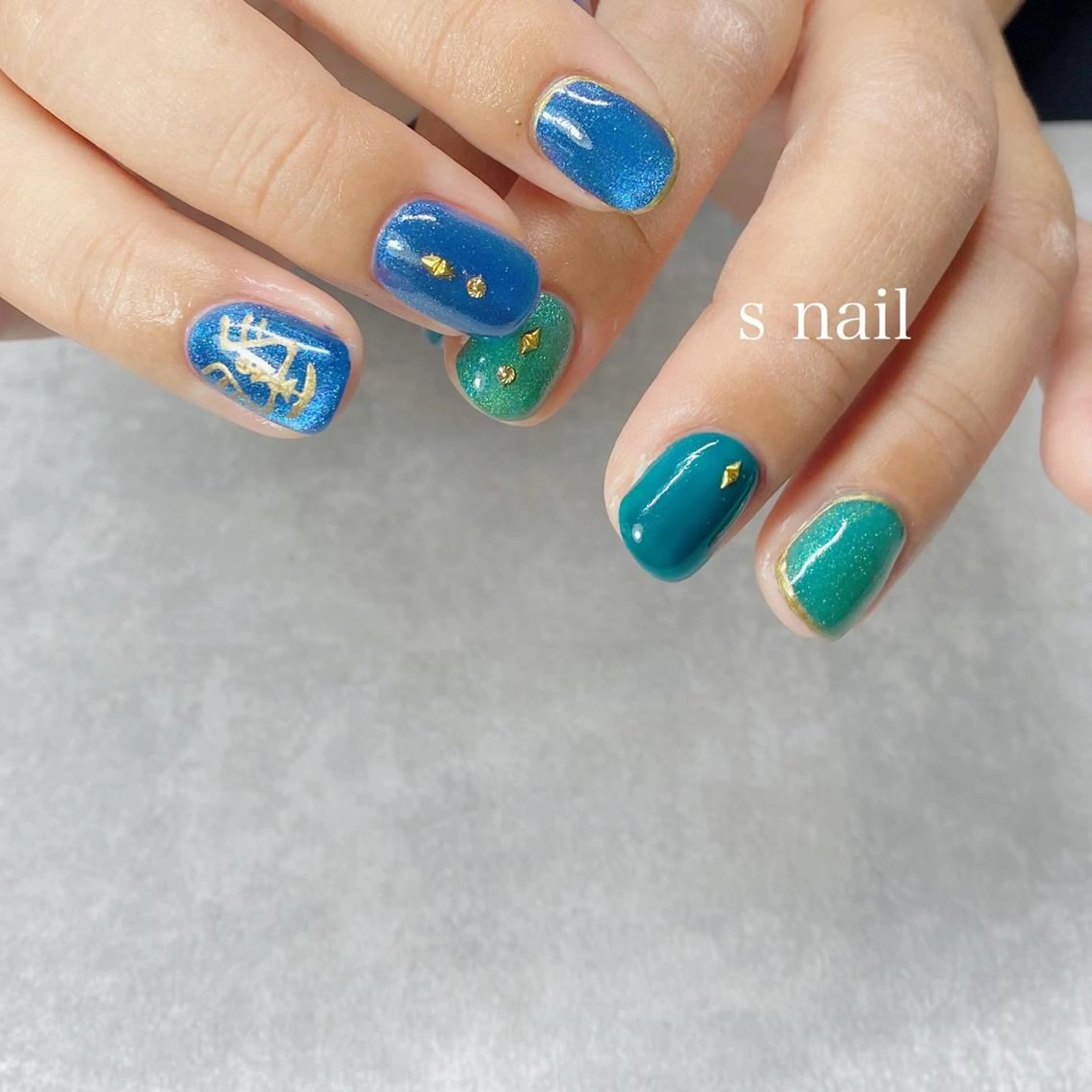 ネイル ハンドネイル s nail さとよしみゆきのネイルデザイン