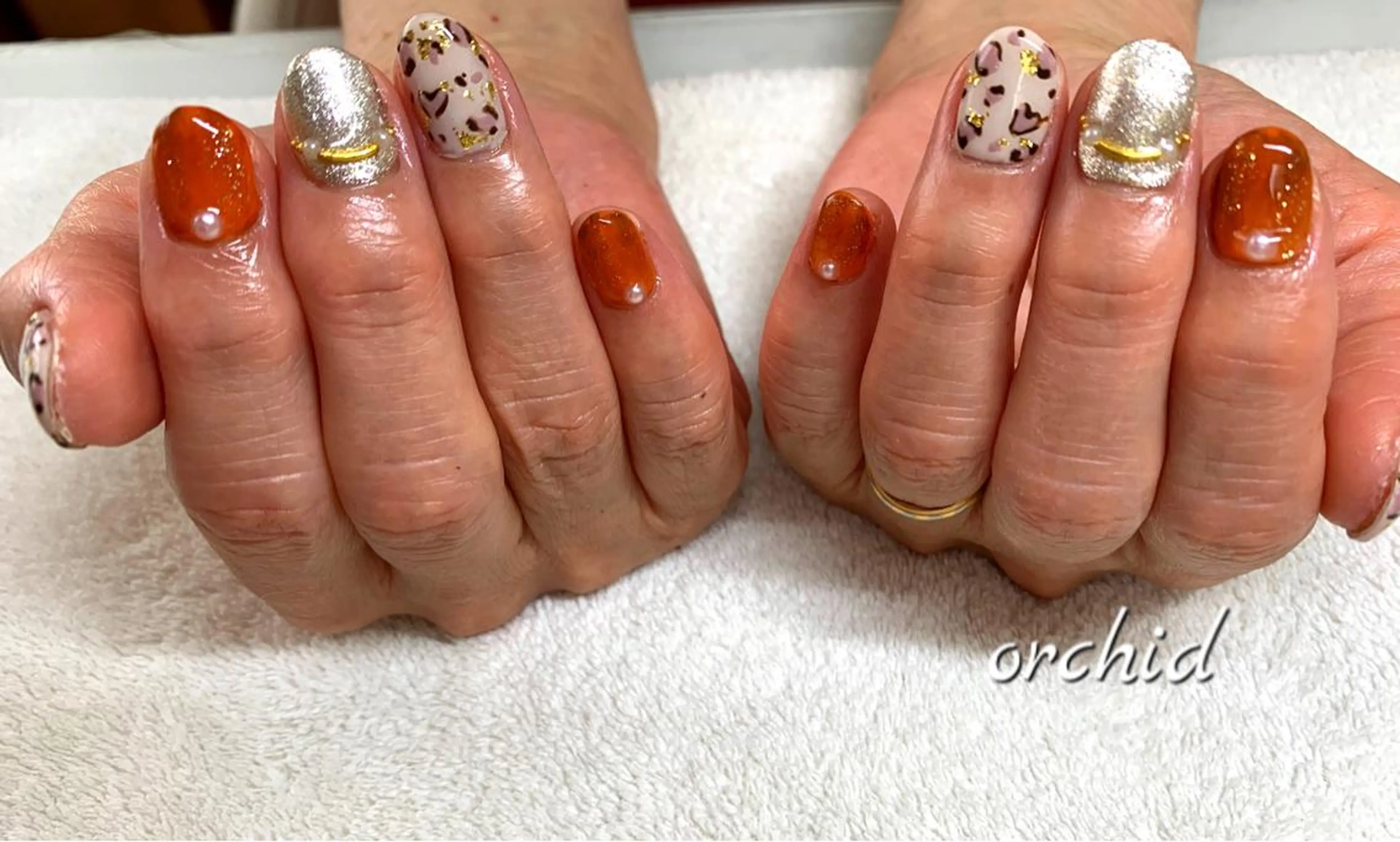 ネイル orchid ♡オーキッドのネイルデザイン