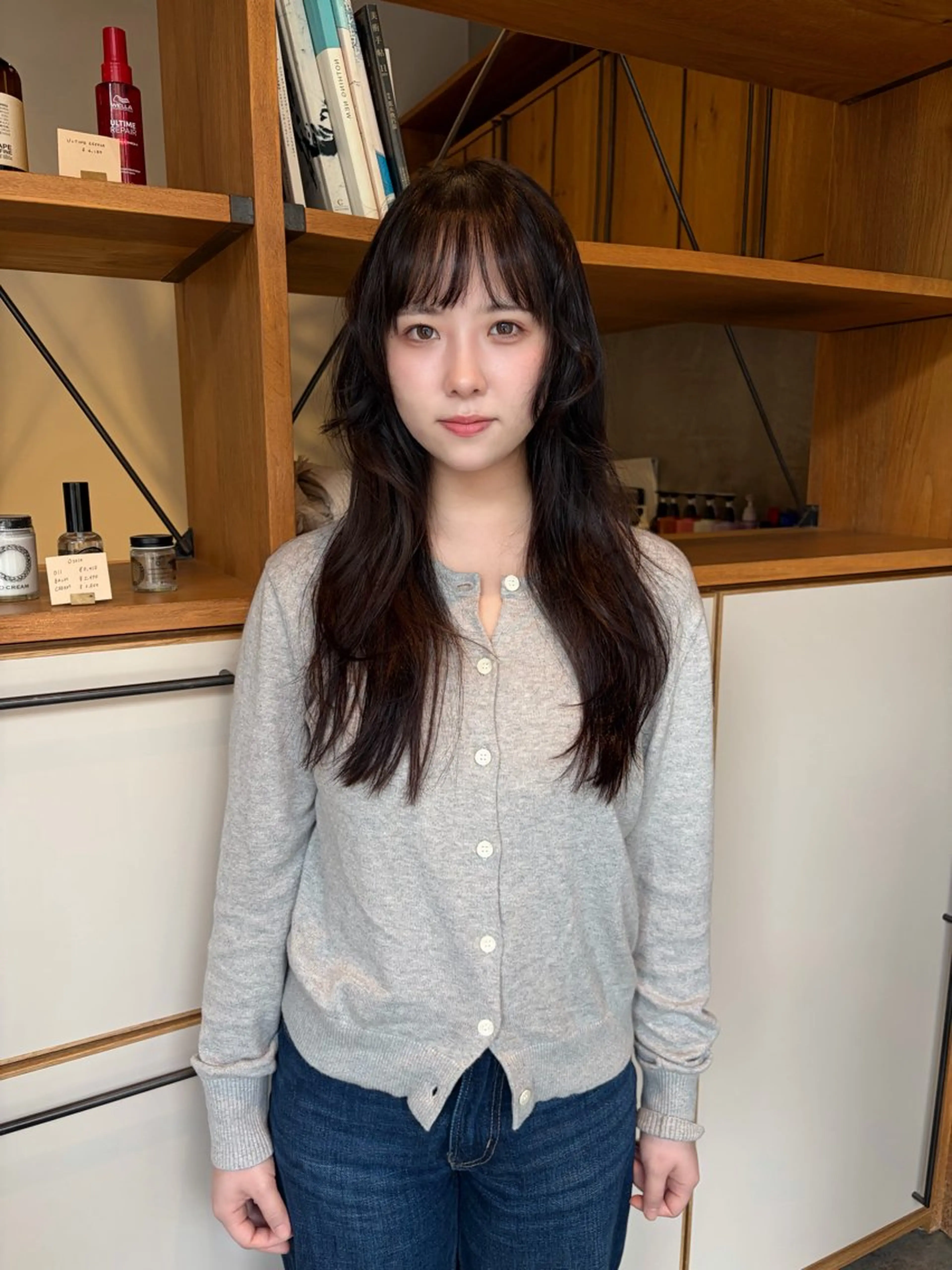 ロング カット レイヤーカット NERO加藤木麻彩のヘアスタイル