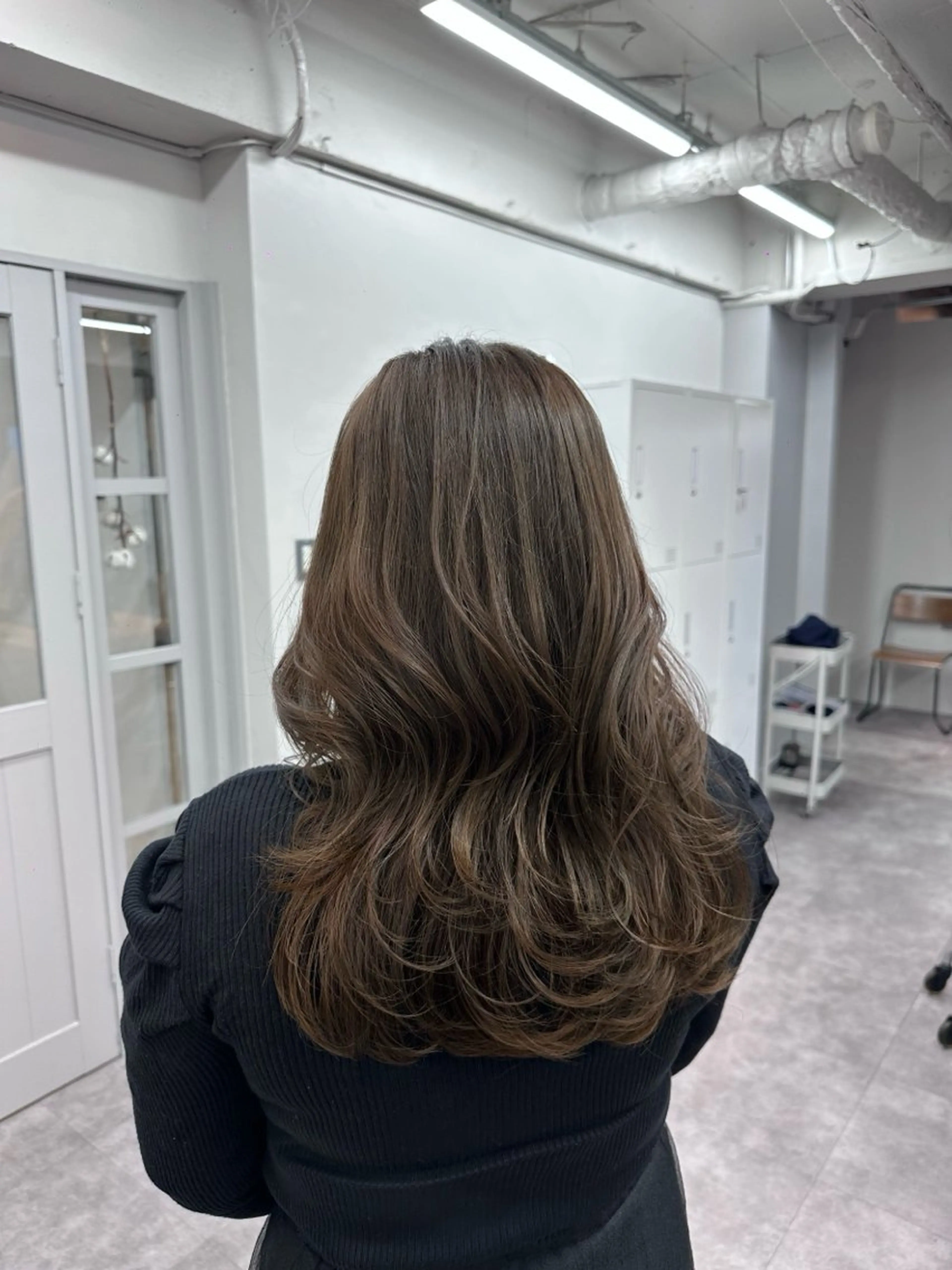 ロング 🧸🍯ダブルカラー モデルmio🍯🧸のヘアスタイル