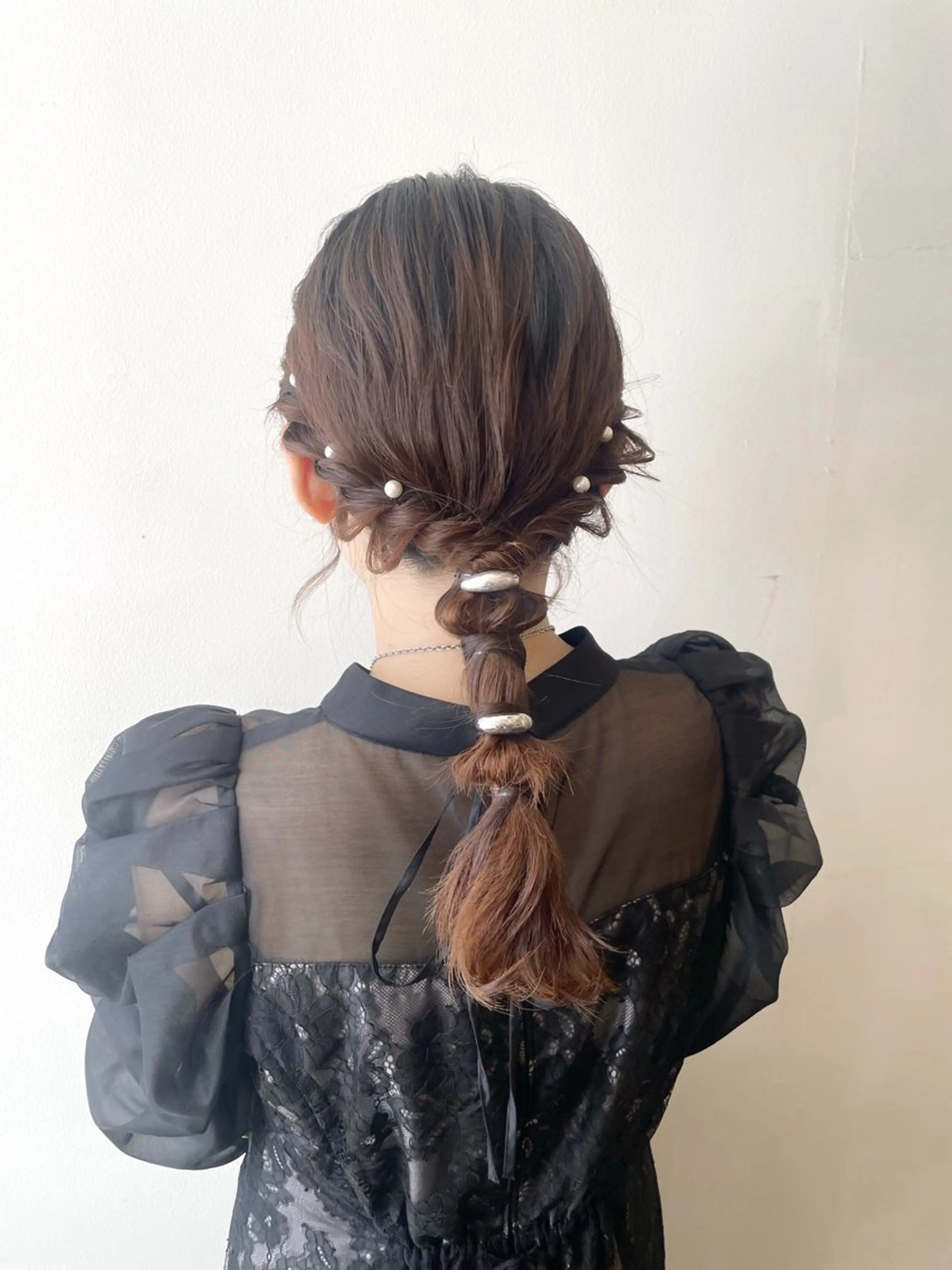 ロング ヘアセット ✨透明感ケアカラー✨ 長野ゆきなのヘアスタイル
