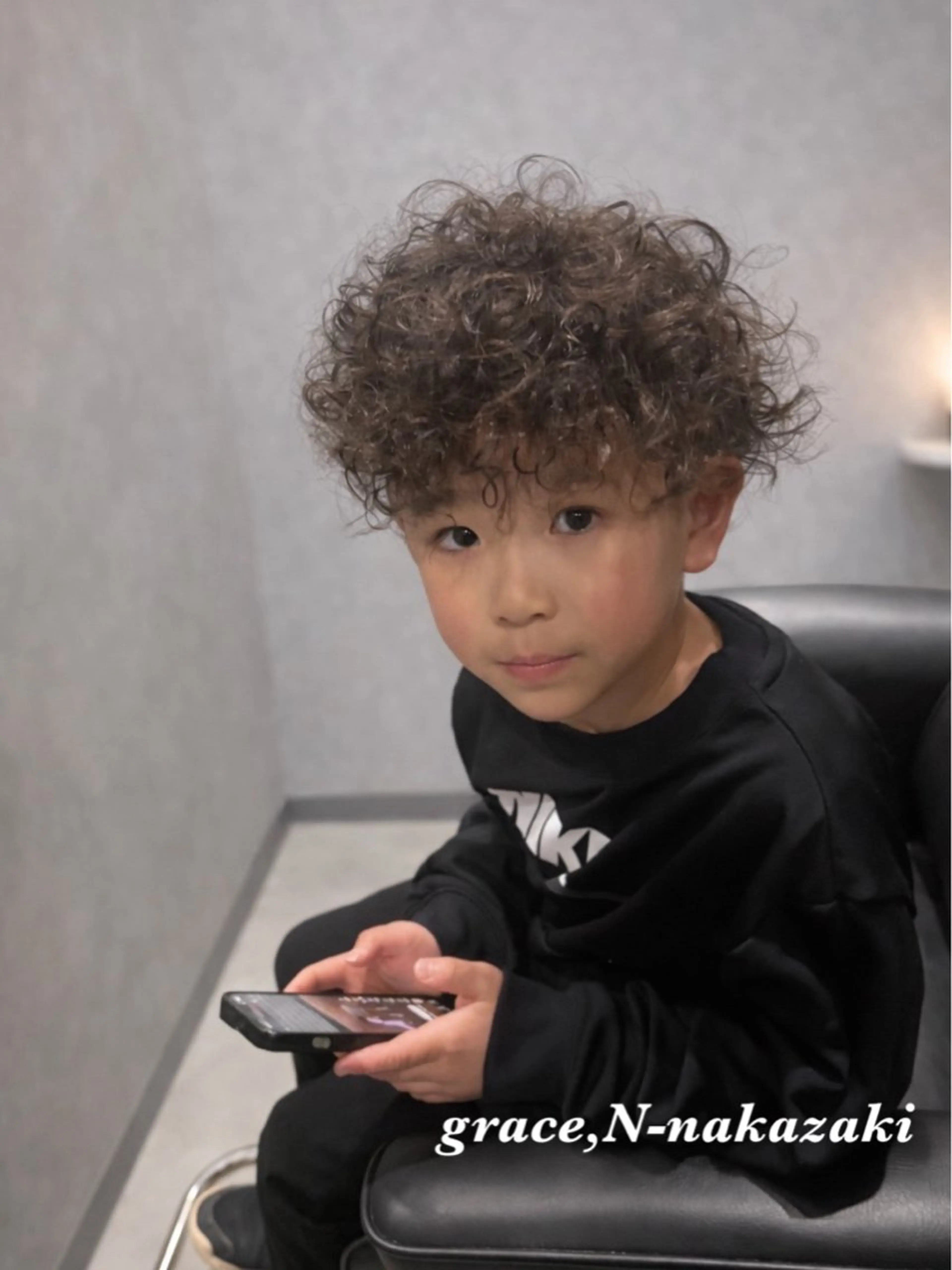 ショート キッズ Meg/艶髪カラー× 髪質改善/中崎町のヘアスタイル