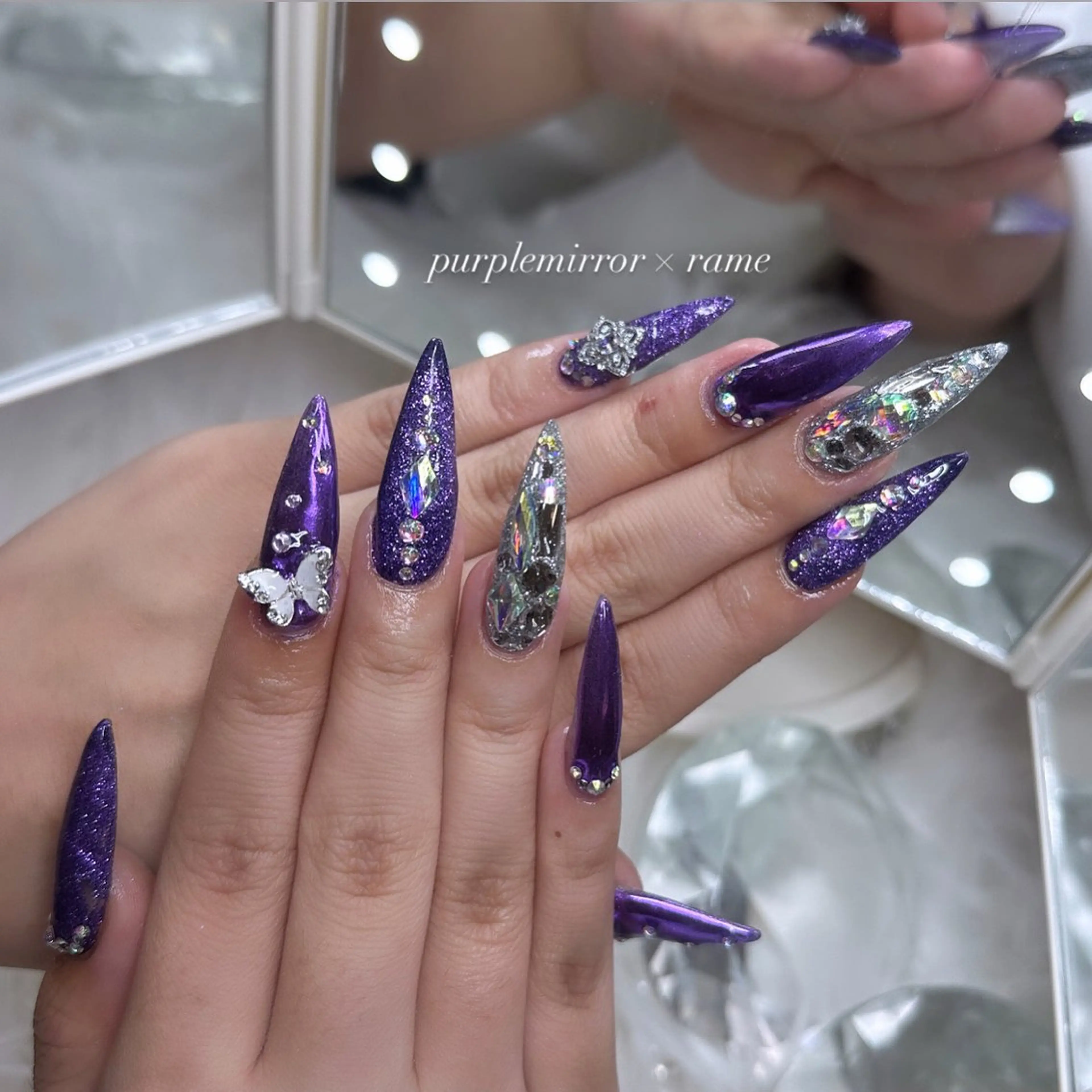 ネイル 加納 莉音のネイルデザイン