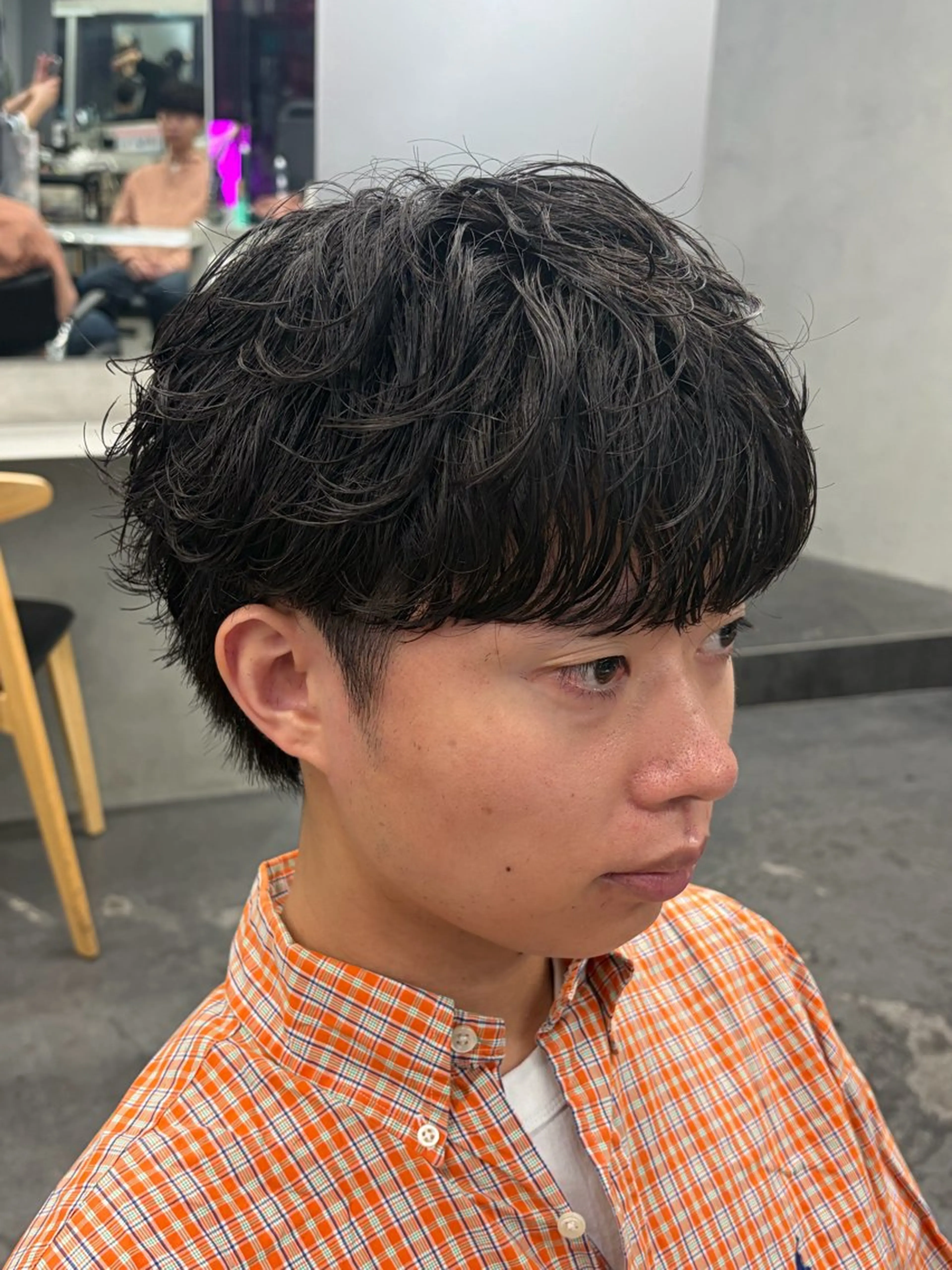 ショート パーマ メンズ カット パーマ メンズパーマ特化🔥 りょうのヘアスタイル