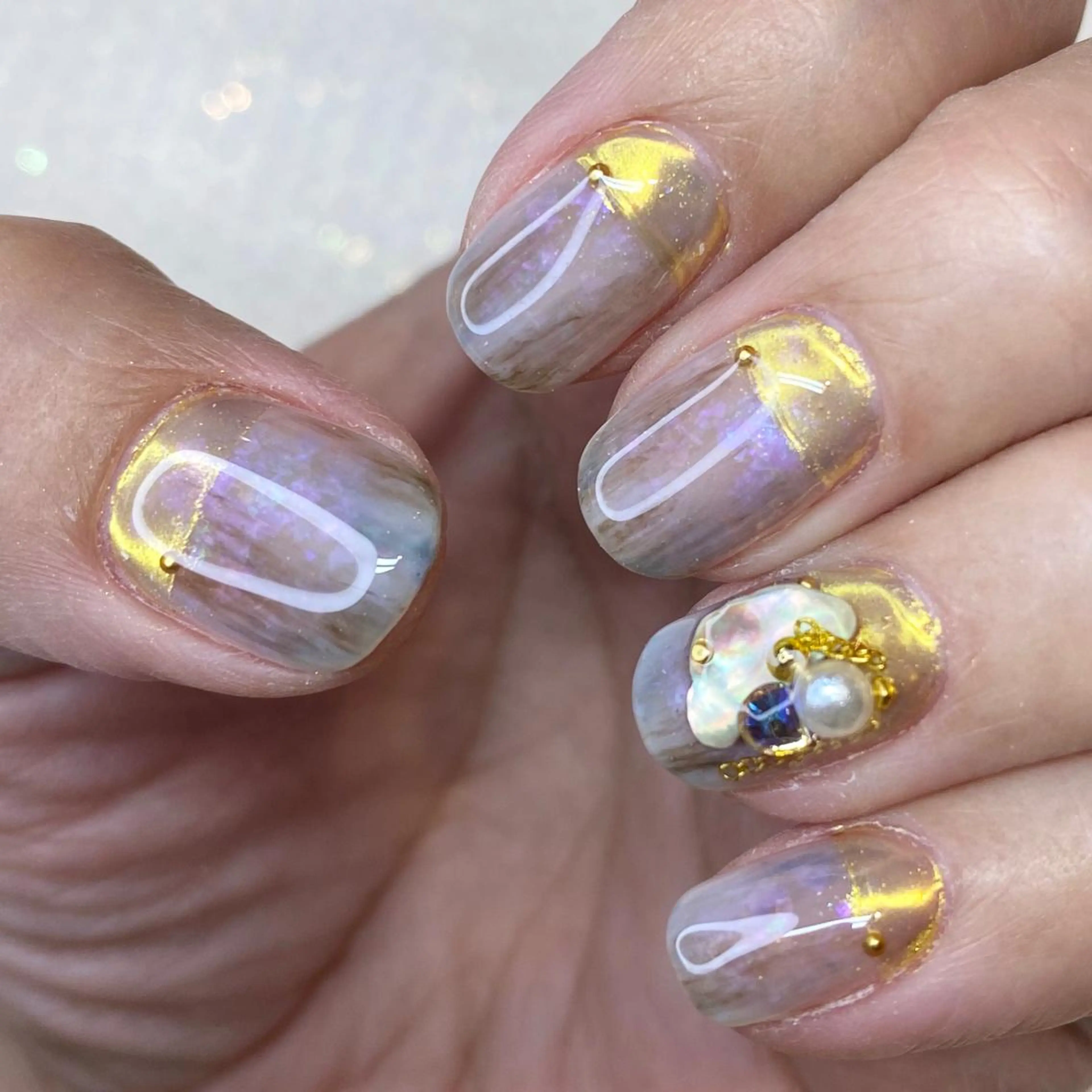 ネイル among アマン所属・lecoa_ kana／amongのネイルデザイン