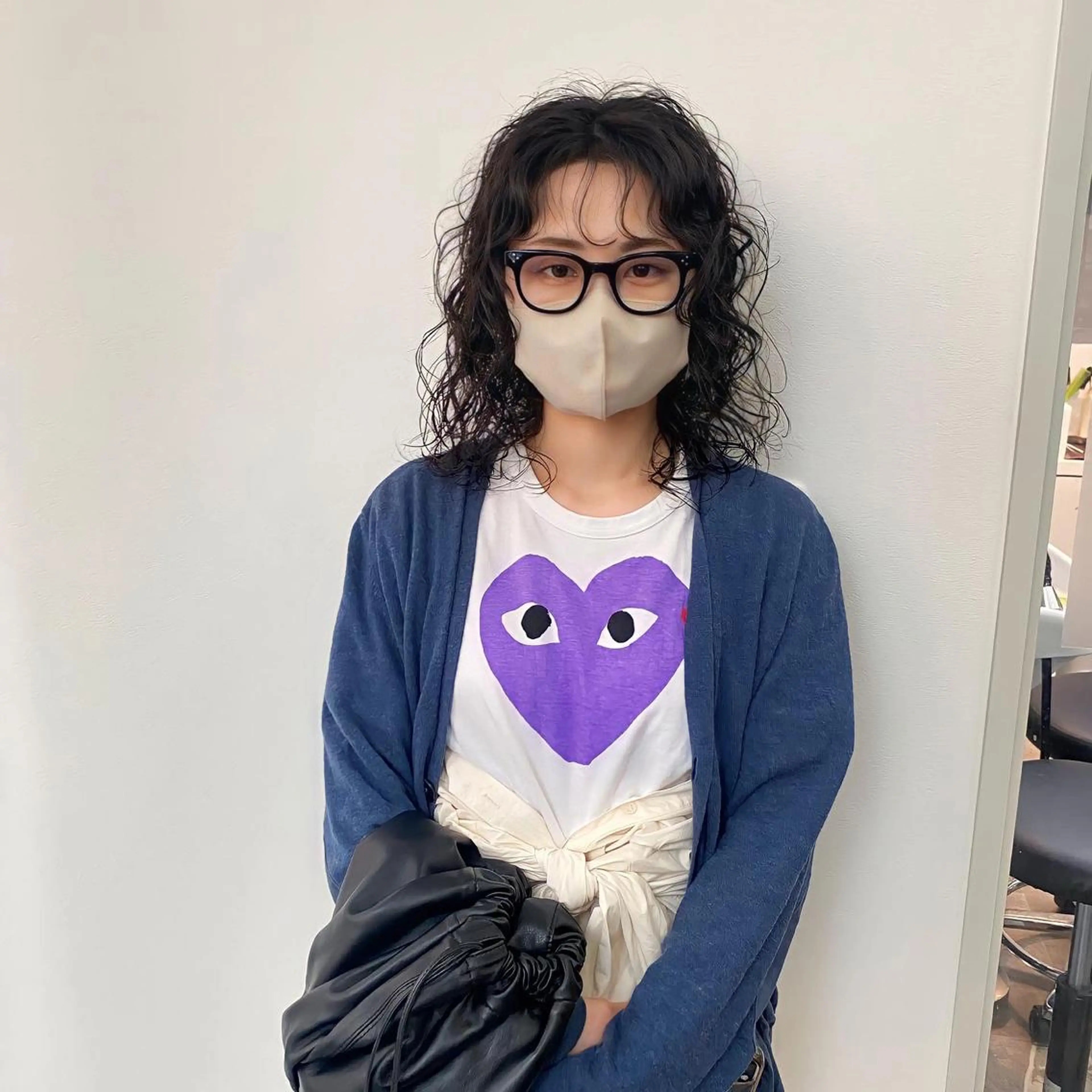 ミディアム パーマ 低ダメージパーマ ケアパーマ/武田明大のヘアスタイル