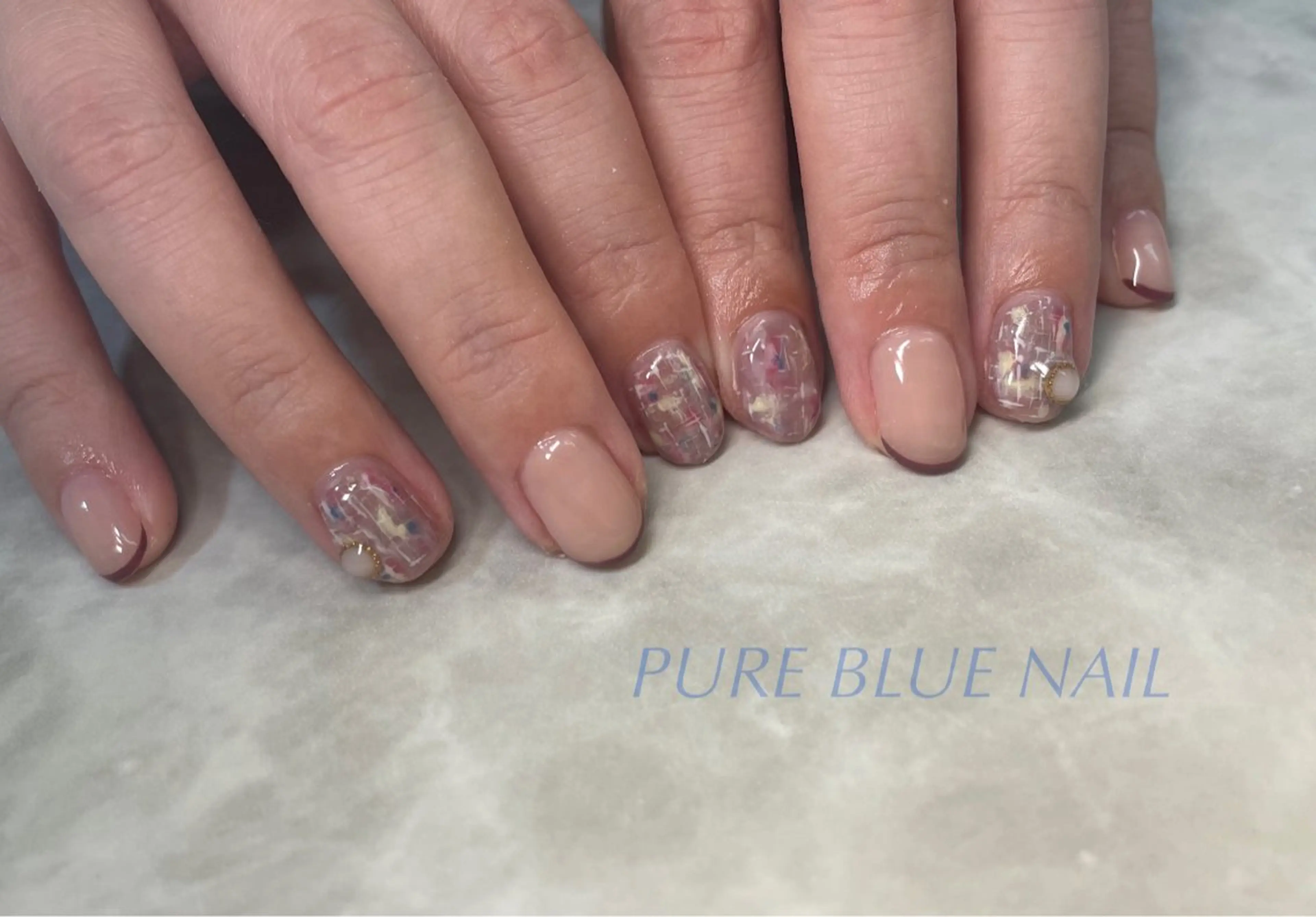 ネイル PURE BLUE NAILのネイルデザイン
