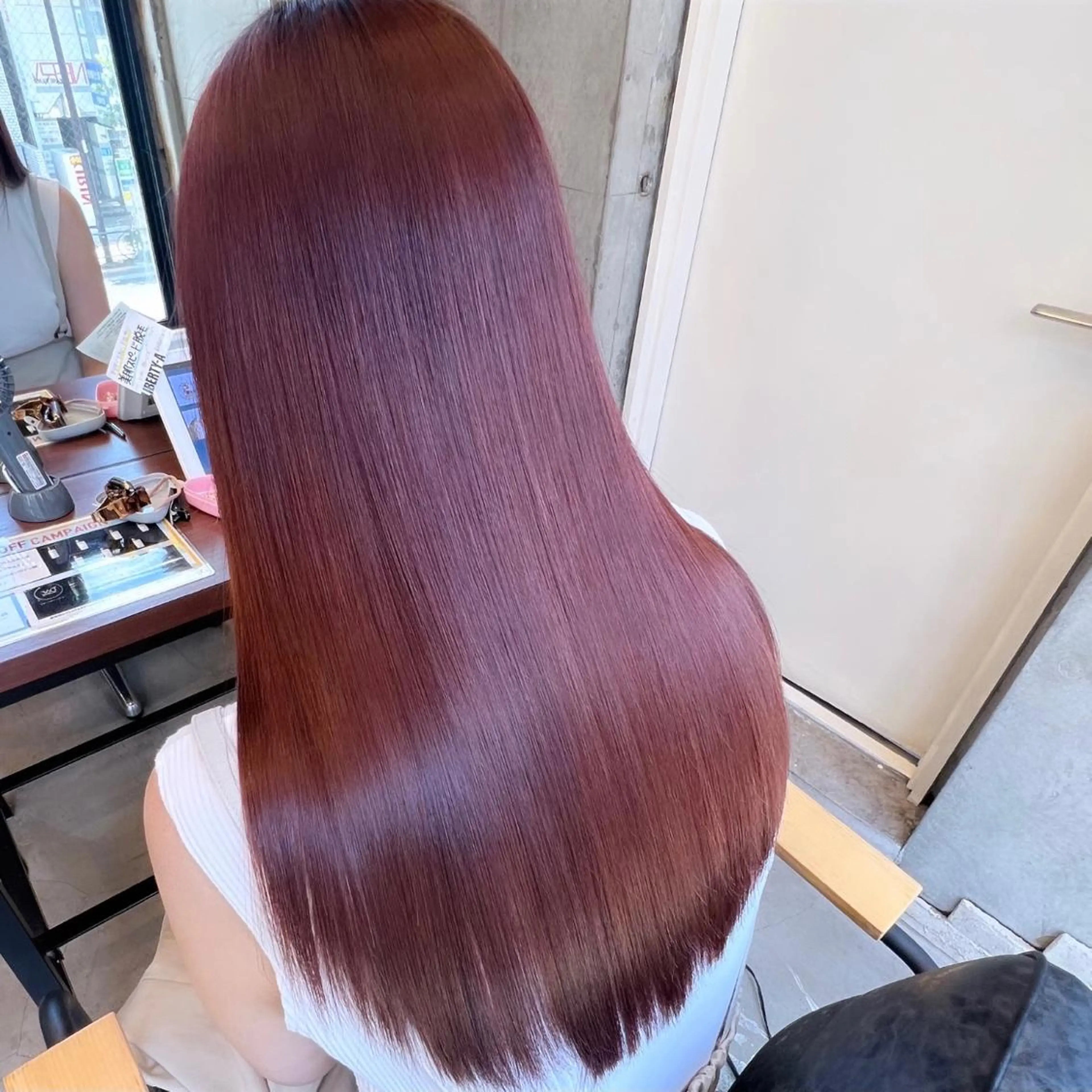 ロング カラー ✨縮毛矯正/髪質改善 錦糸町/松坂拓馬のヘアスタイル