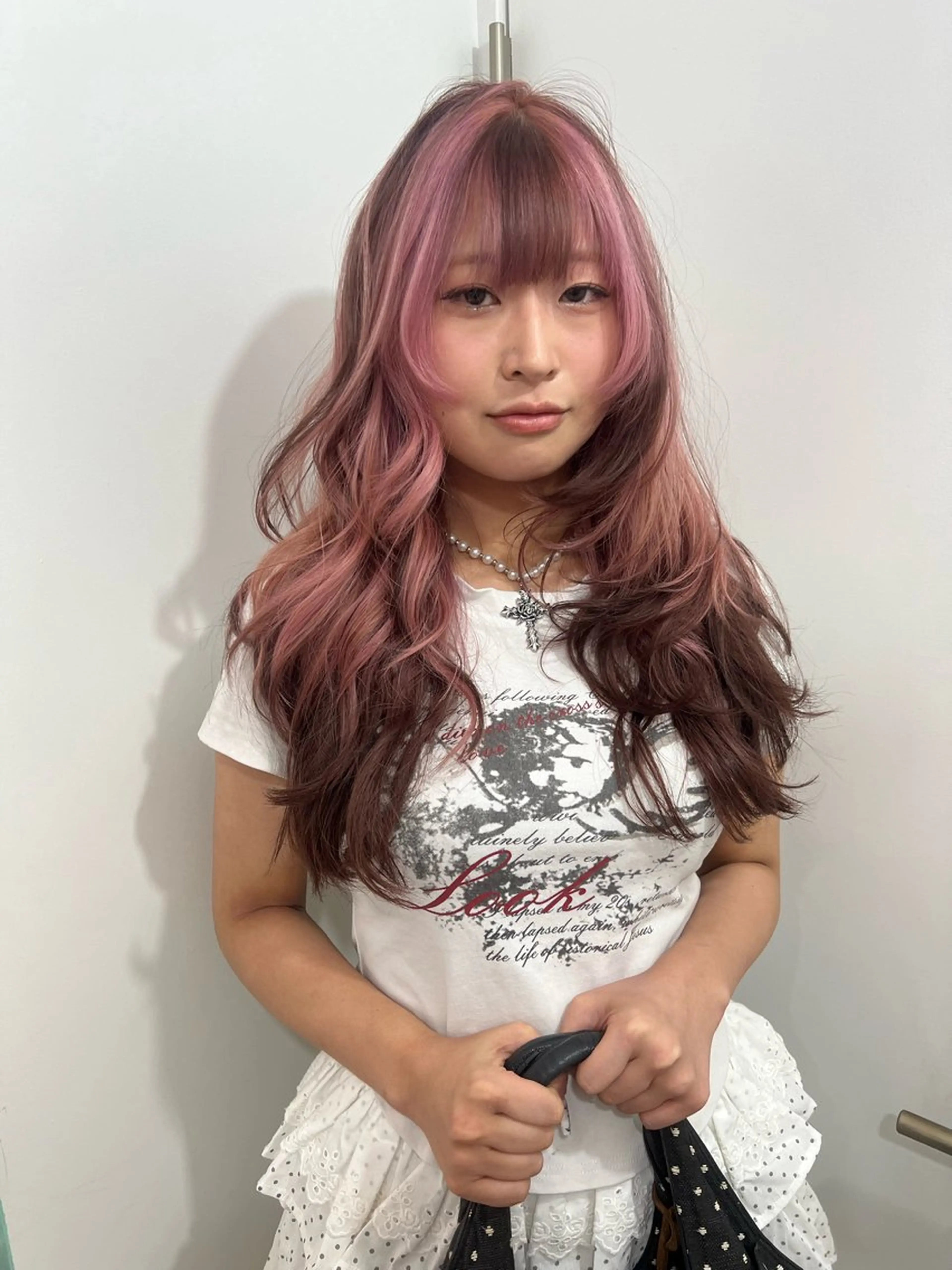 ロング ヘアカラー トリートメント 💥ウルフカット デザインあんな💥のヘアスタイル