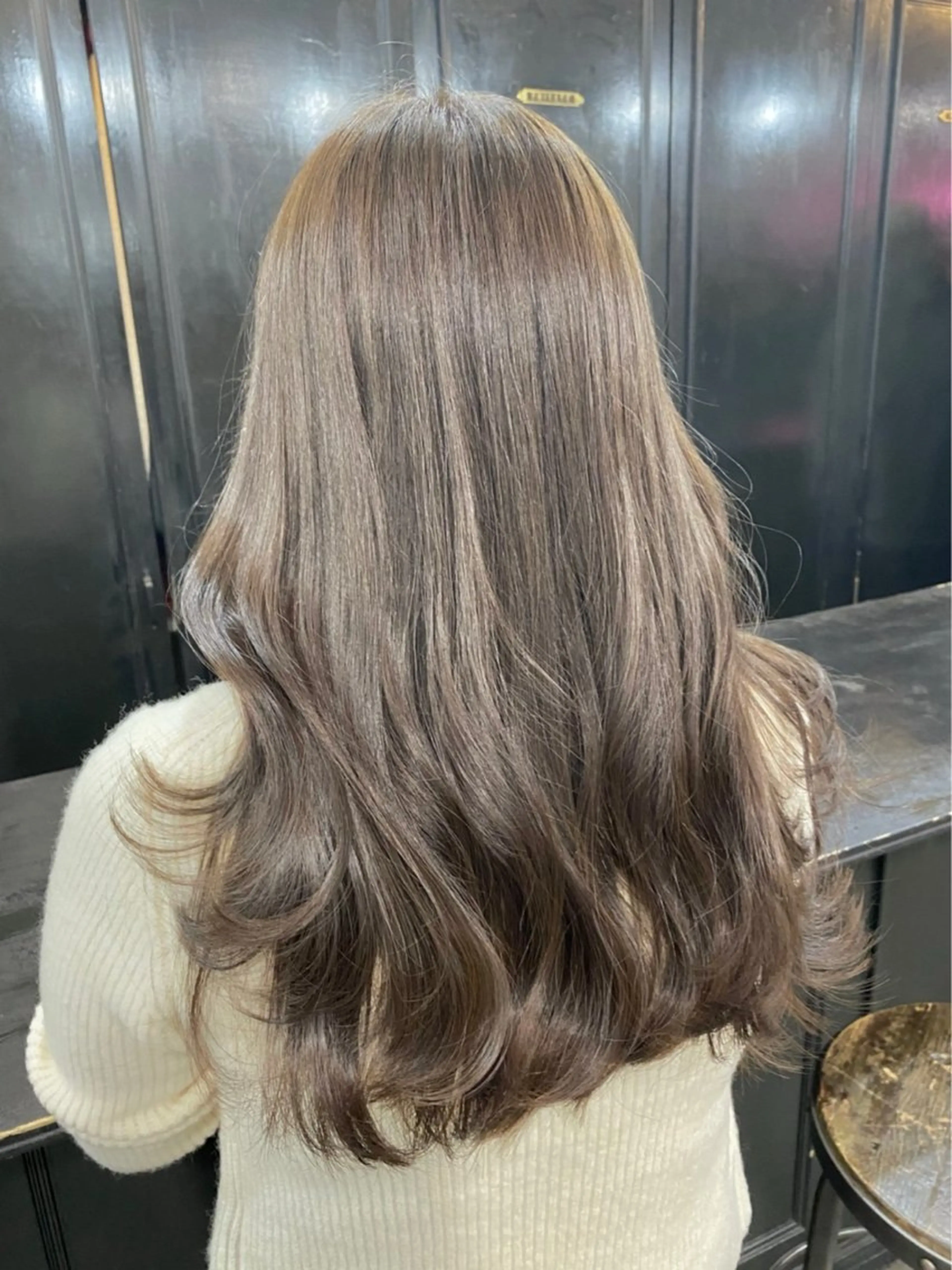 ロング カラー ヘアアレンジ グレージュ arts新宿所属・🫧透明感／艶カラー 🫧Ryuseiのヘアスタイル