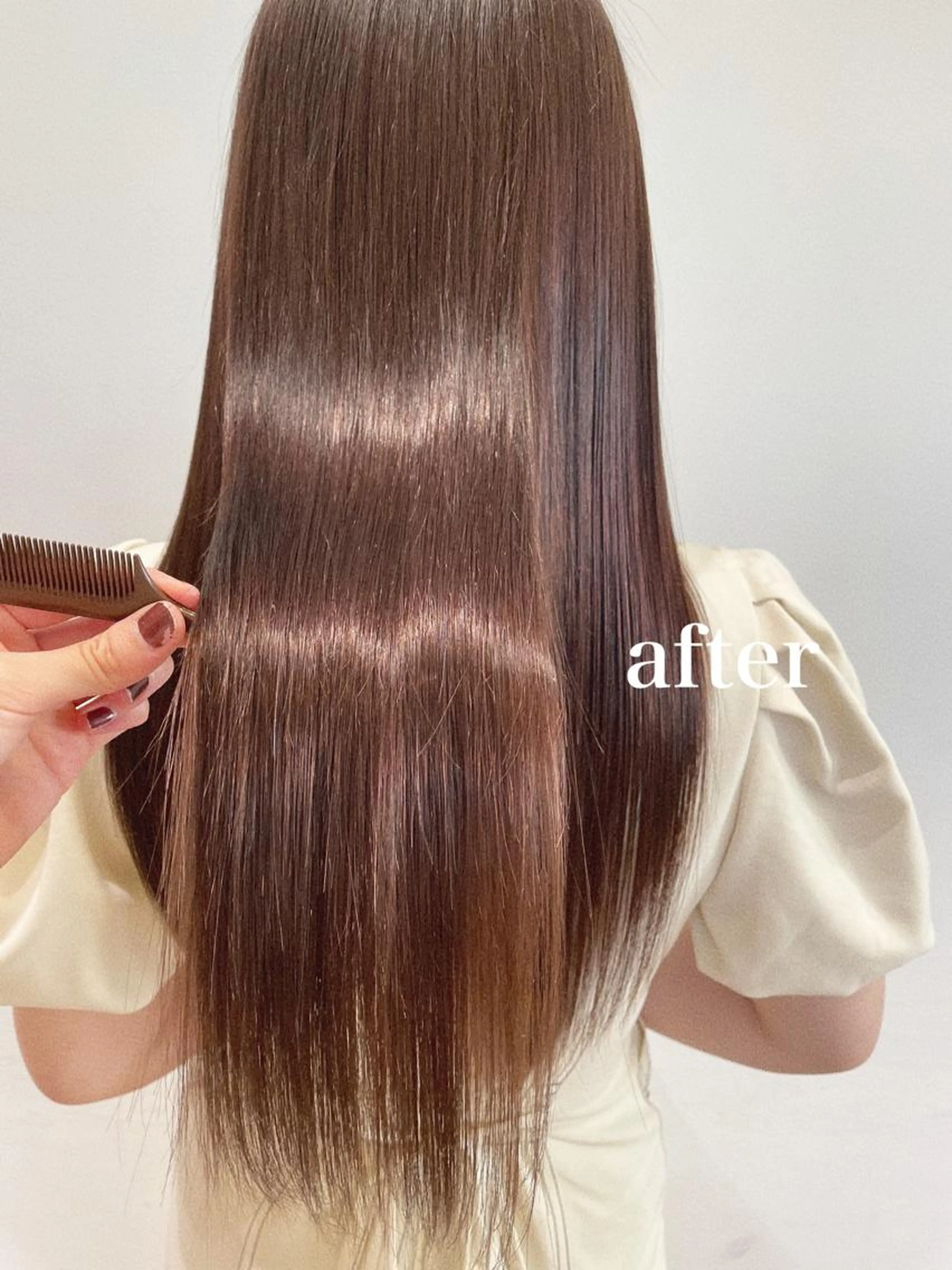 ミニモ限定40%off‼️ストレートパーマ【縮毛矯正】 補足説明ご覧下さい🙇🏼‍♀️の写真