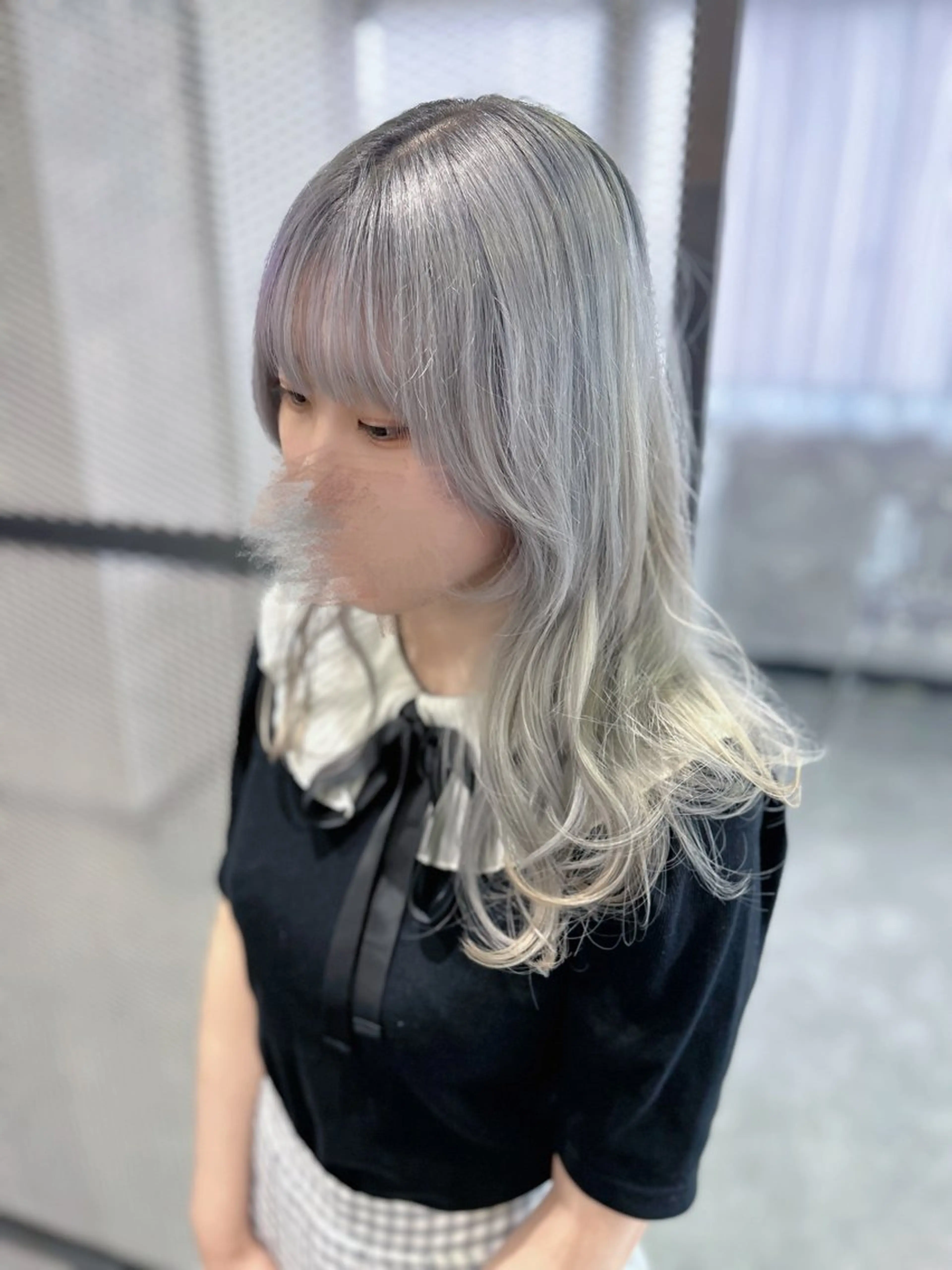 ロング カラー ヘアカラー 平畑 直将のヘアスタイル