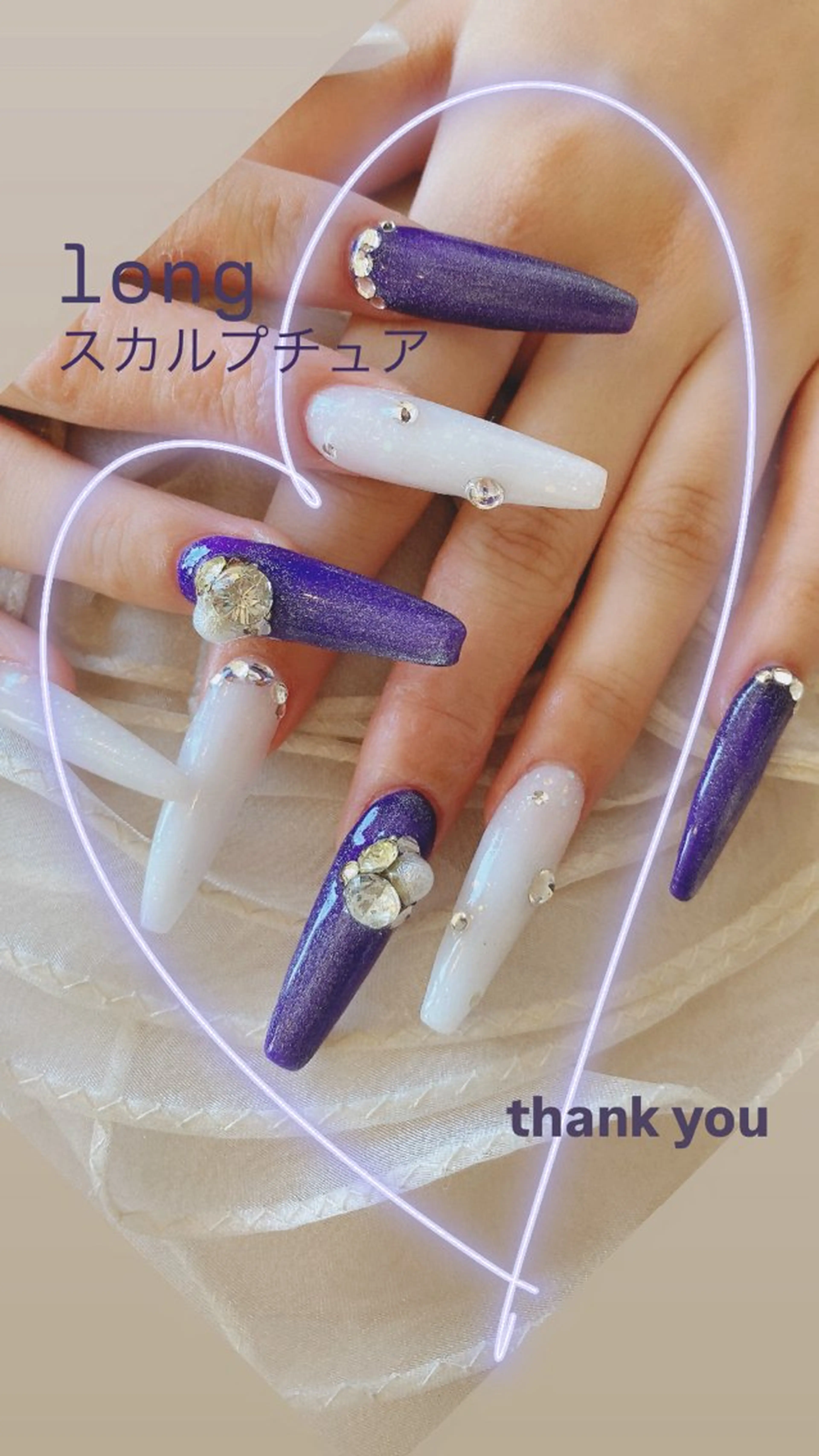 ネイル ネイル ティアラのネイルデザイン