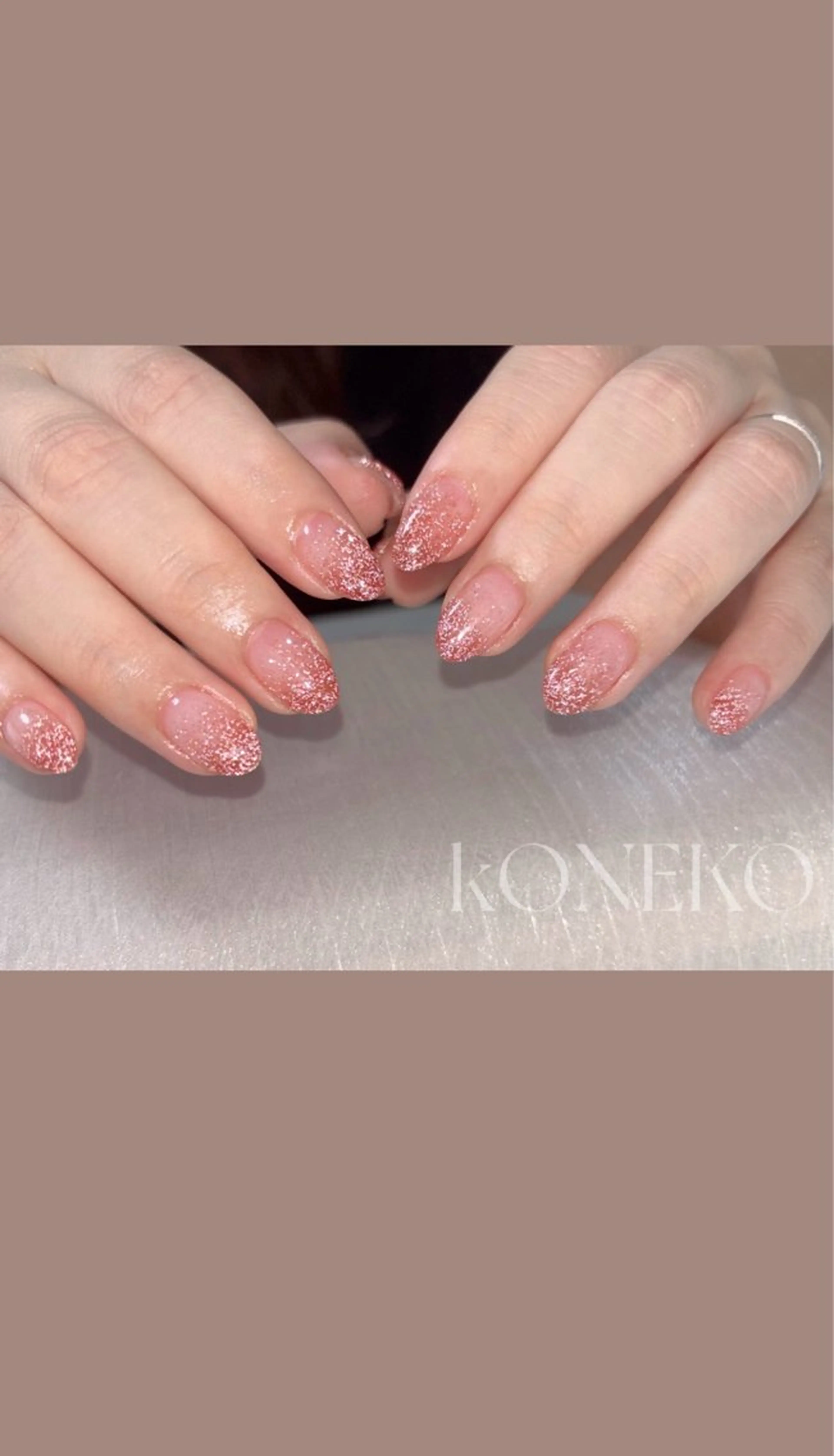 ネイル コネコネイルサロン モデル用のネイルデザイン