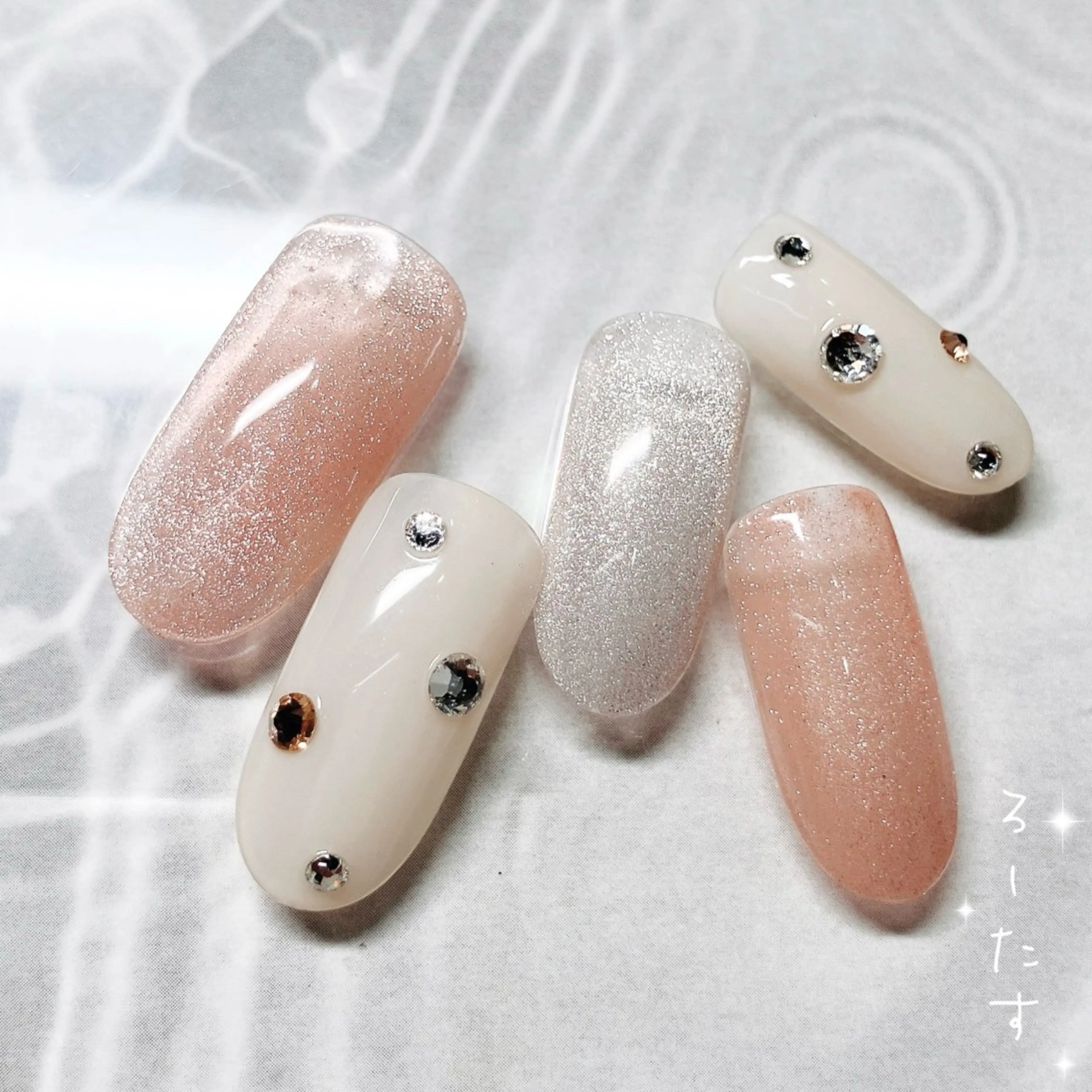 ネイル ハンドネイル マオジェル導入サロン ♡ろーたすのネイルデザイン