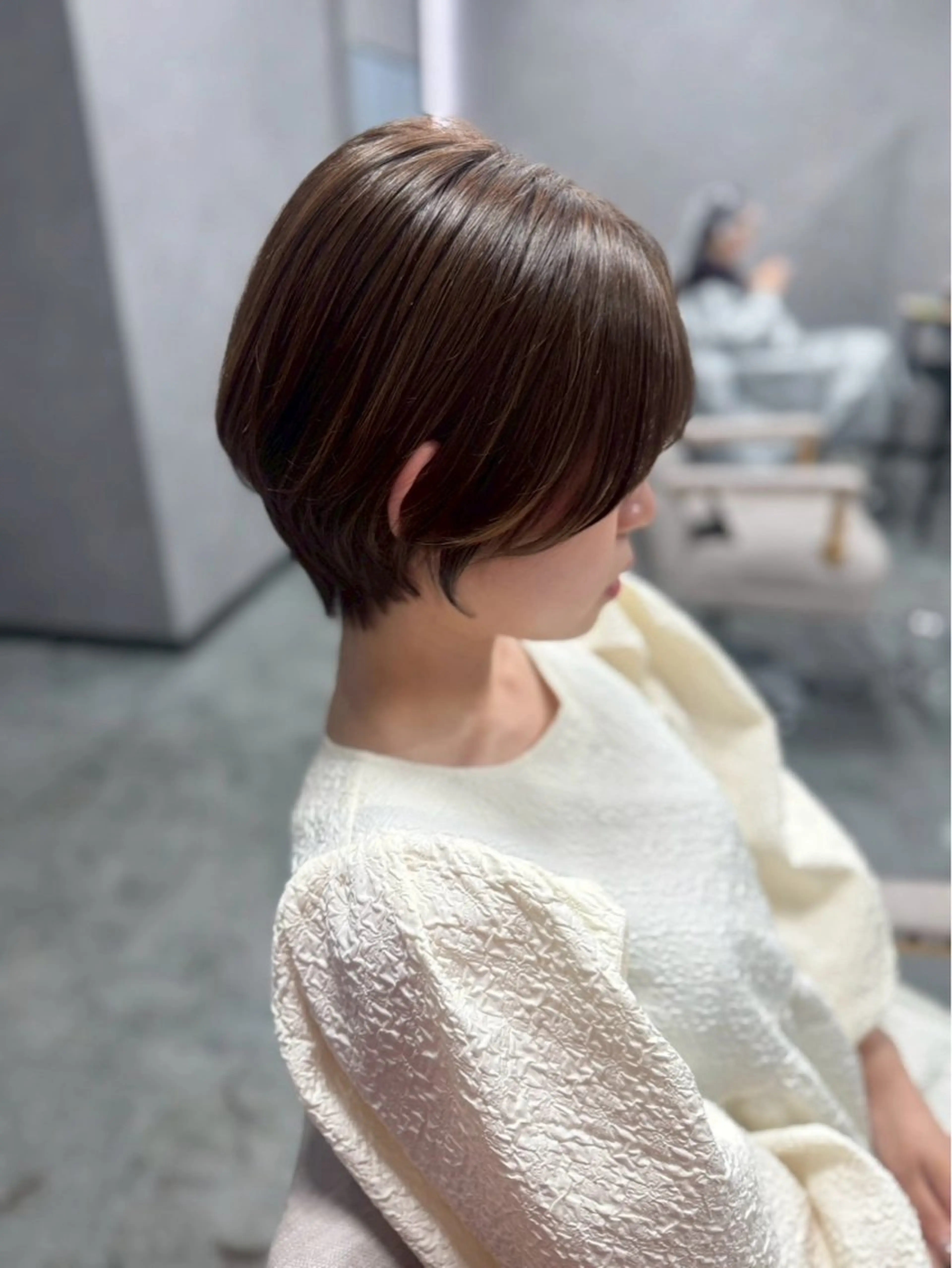 ショート 🌷透明感レイヤー/ Ayana🌷のヘアスタイル