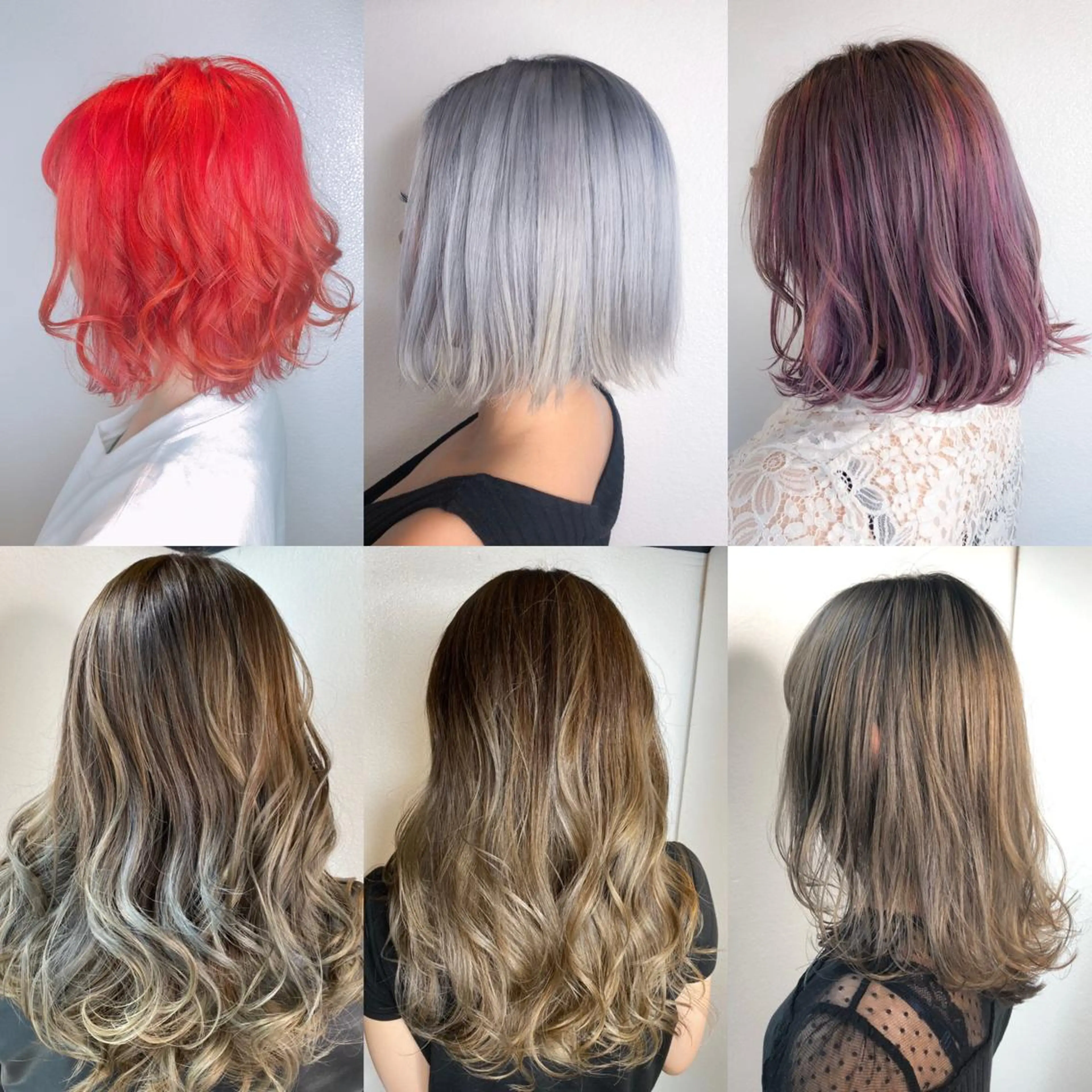 ミディアム カラー 👑似合わせレイヤー が好評👑佐久田のヘアスタイル