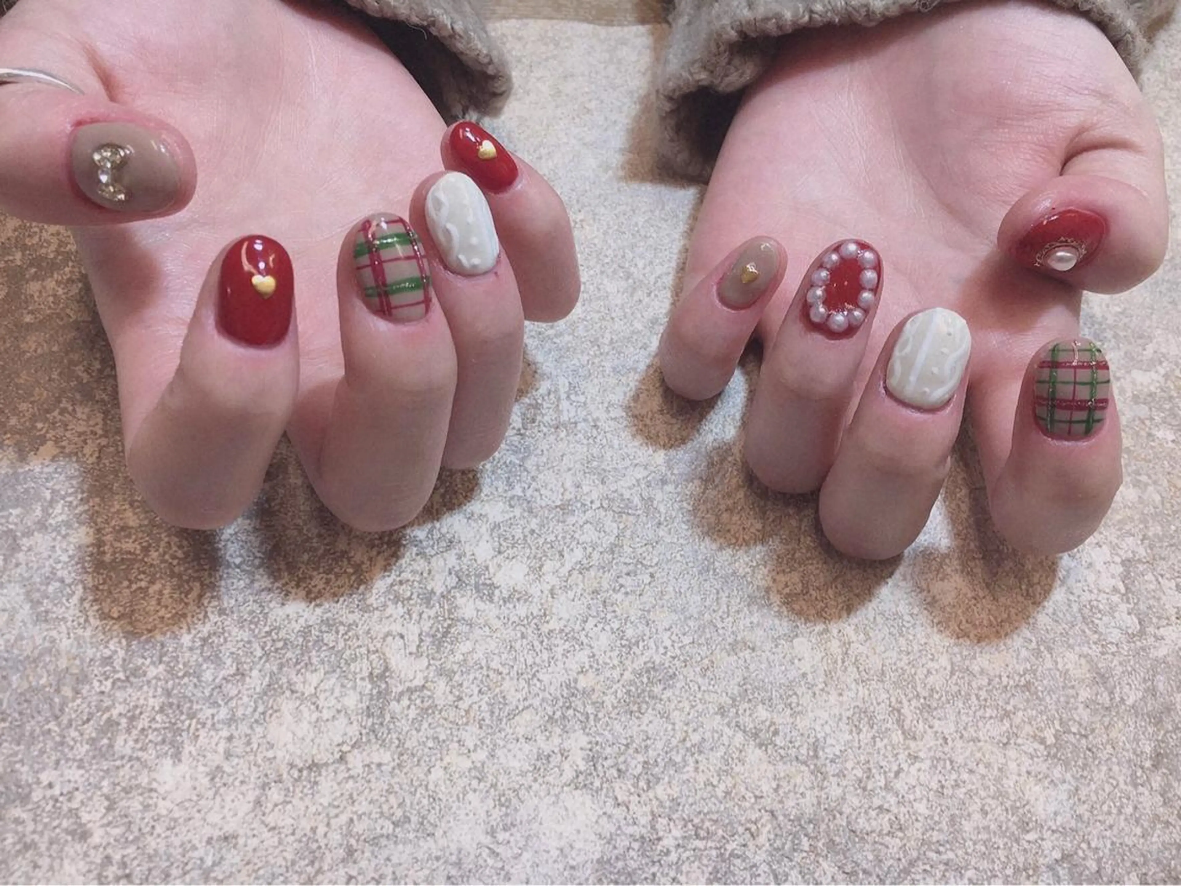 ネイル ハンドネイル LOVE NAIL 💕Sonoのネイルデザイン