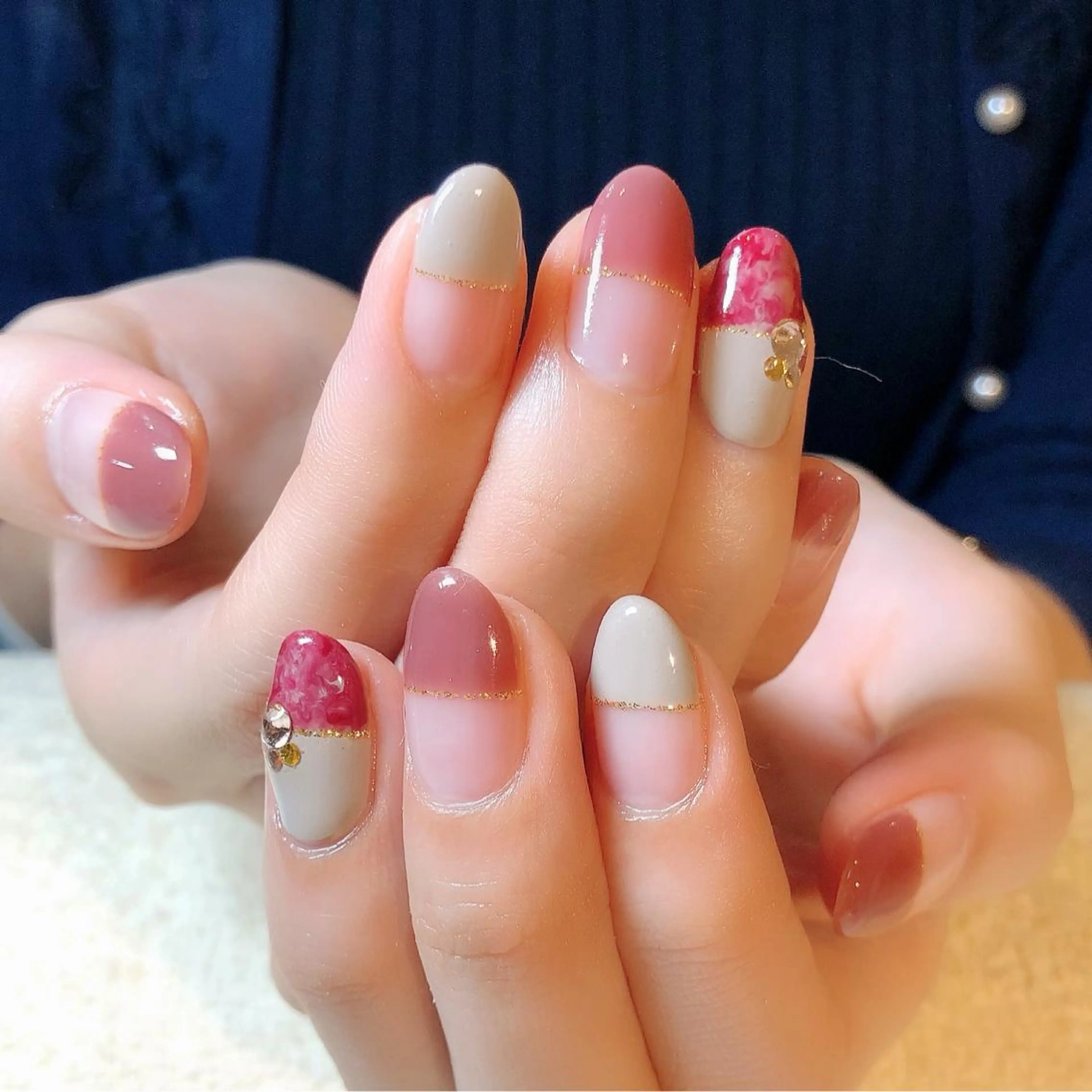 ネイル パラジェル lira nailのネイルデザイン