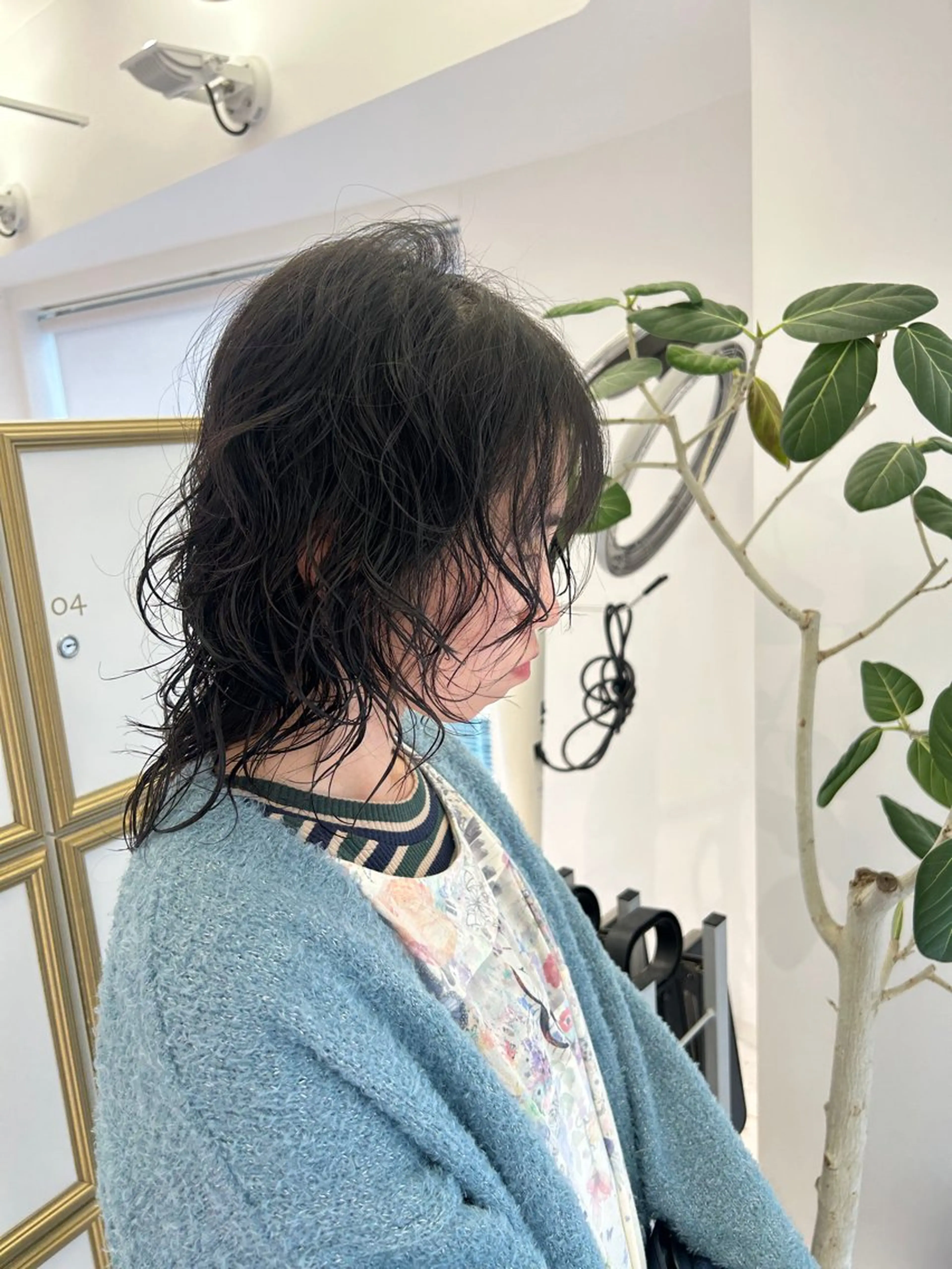 ミディアム パーマ カット パーマ 🍓似合わせカット× パーマ／矢木🍓のヘアスタイル