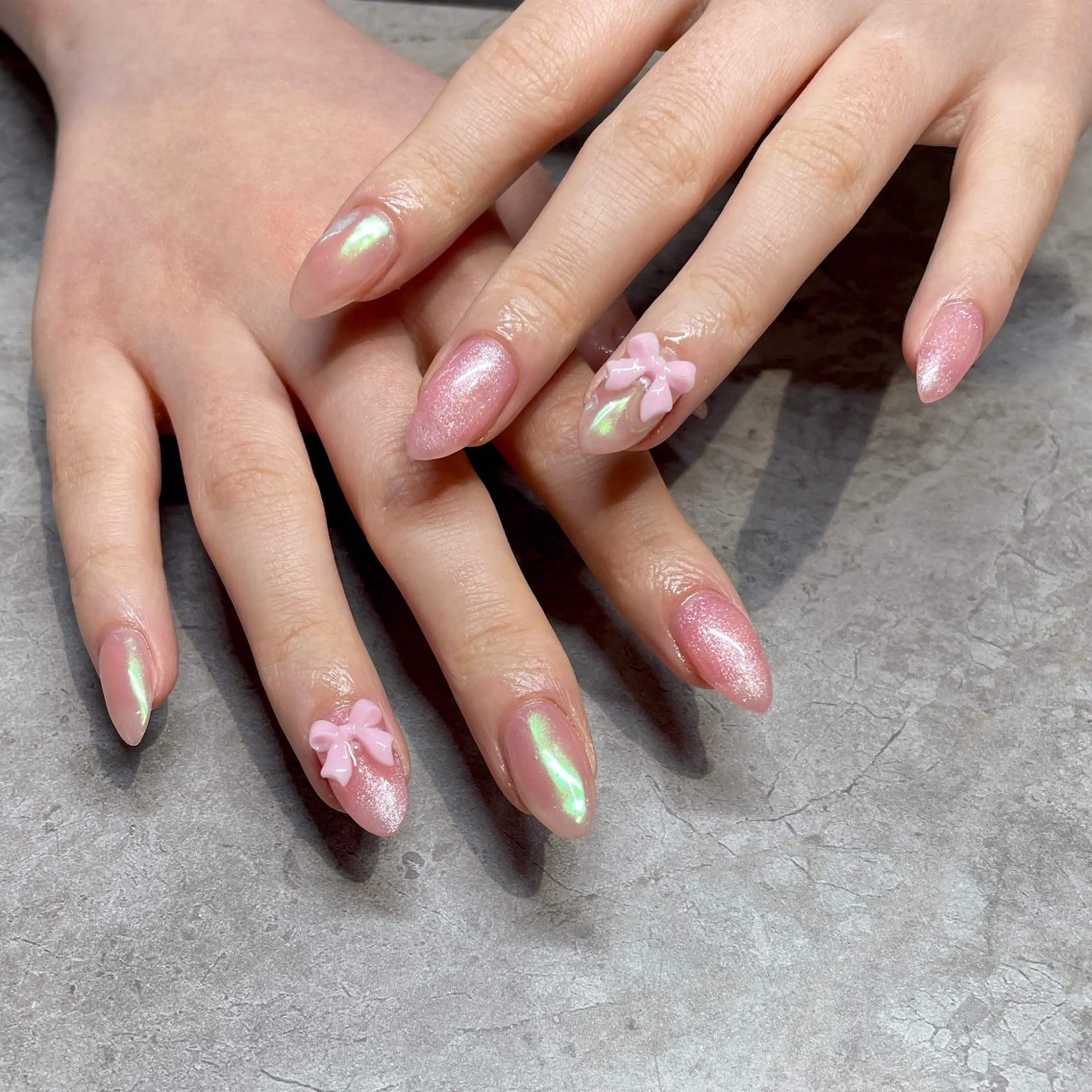 ネイル ミラーネイル ハンドネイル IROHA NAIL nanaのネイルデザイン