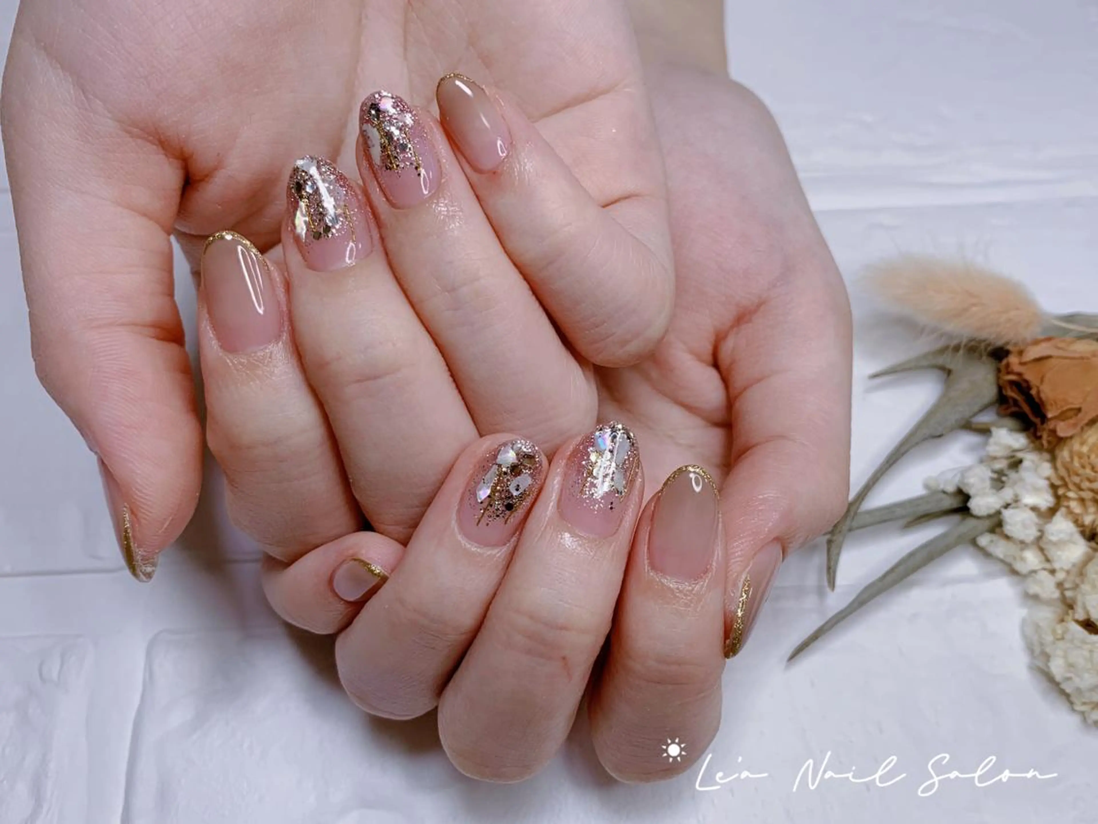 ショート カラー ネイル Le’a NailSalonのネイルデザイン