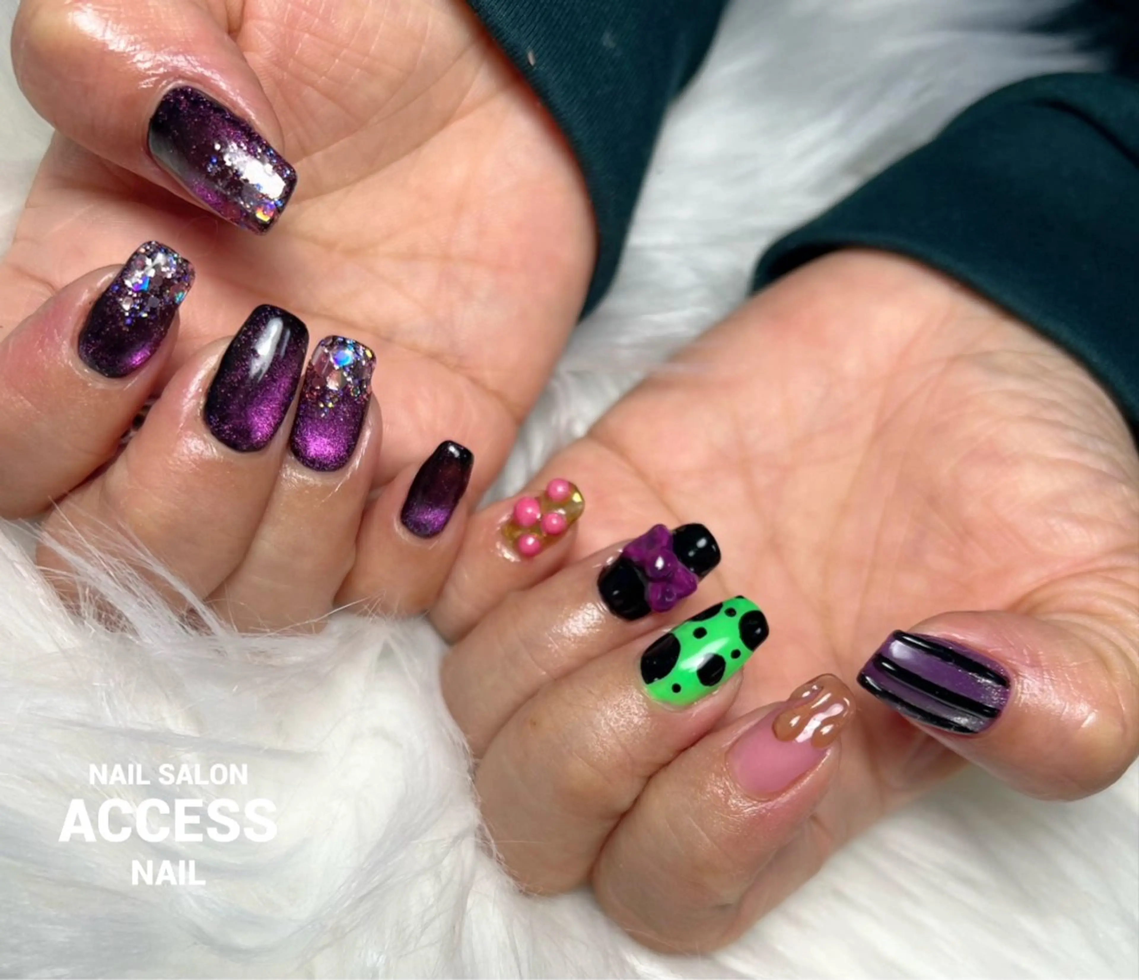 ネイル access nailのネイルデザイン