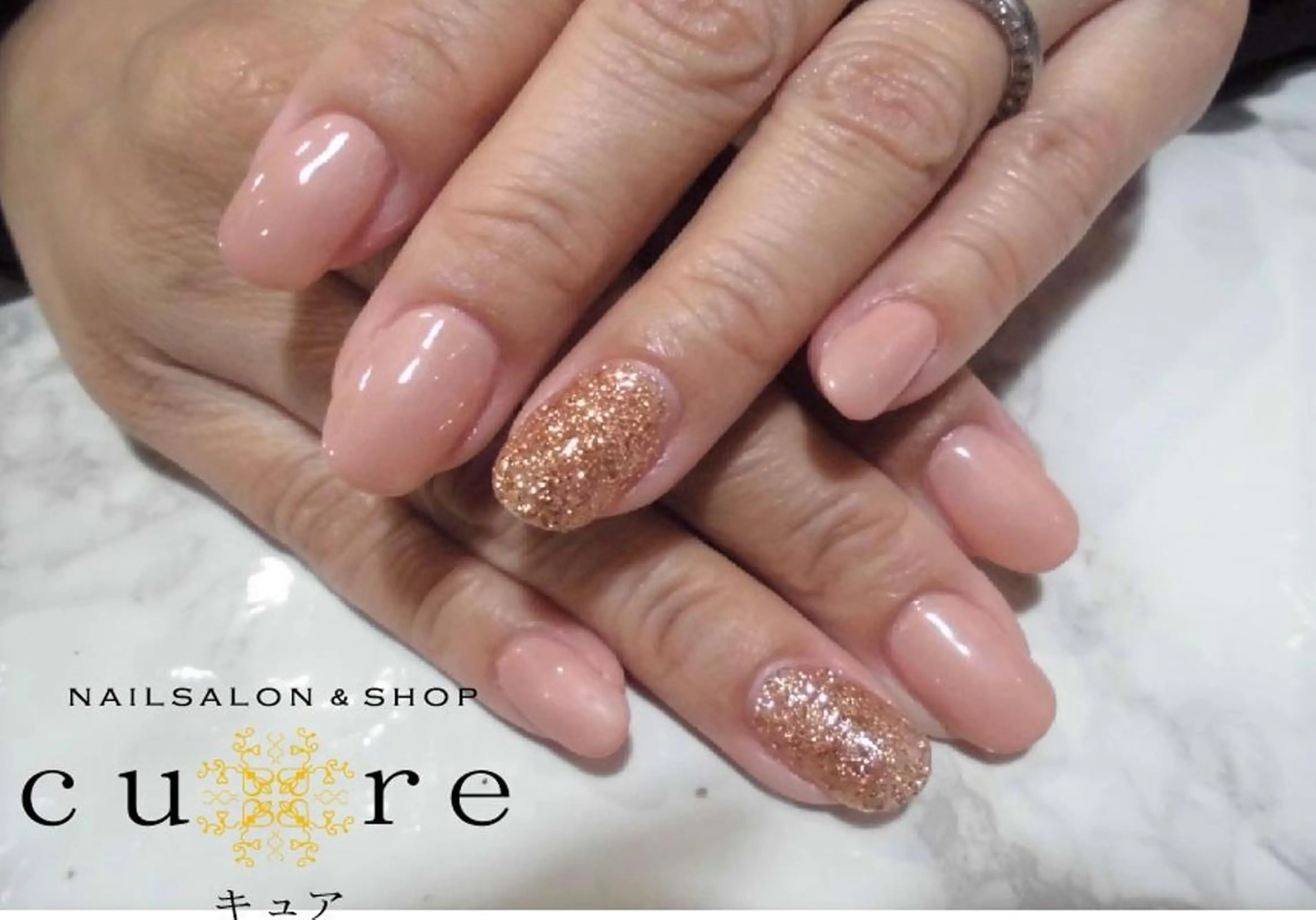 ミディアム ネイル ネイルサロン Cureのネイルデザイン