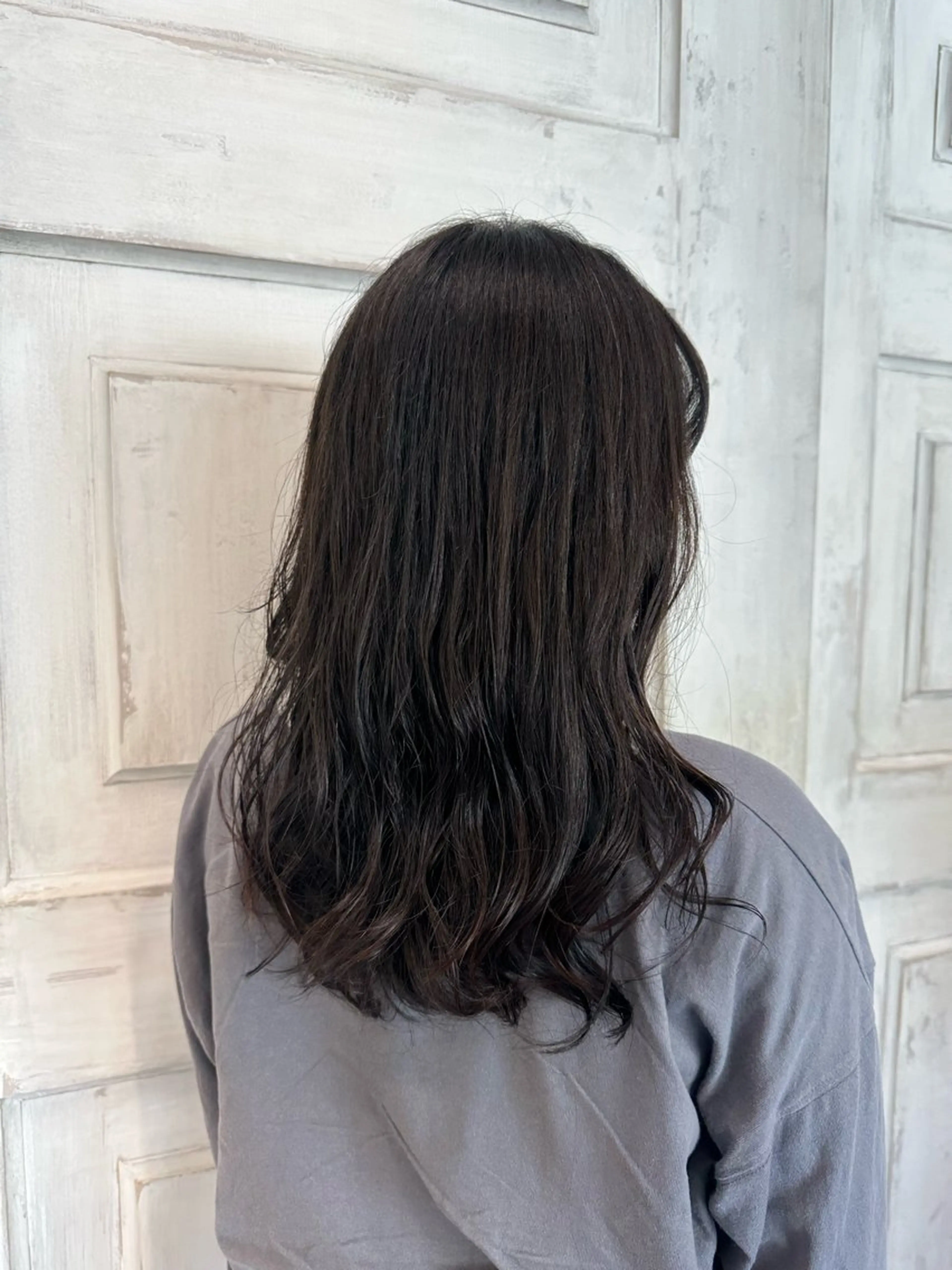 ロング パーマ レイヤーカット メンズカット/パーマ 👟黒田紗名👟のヘアスタイル