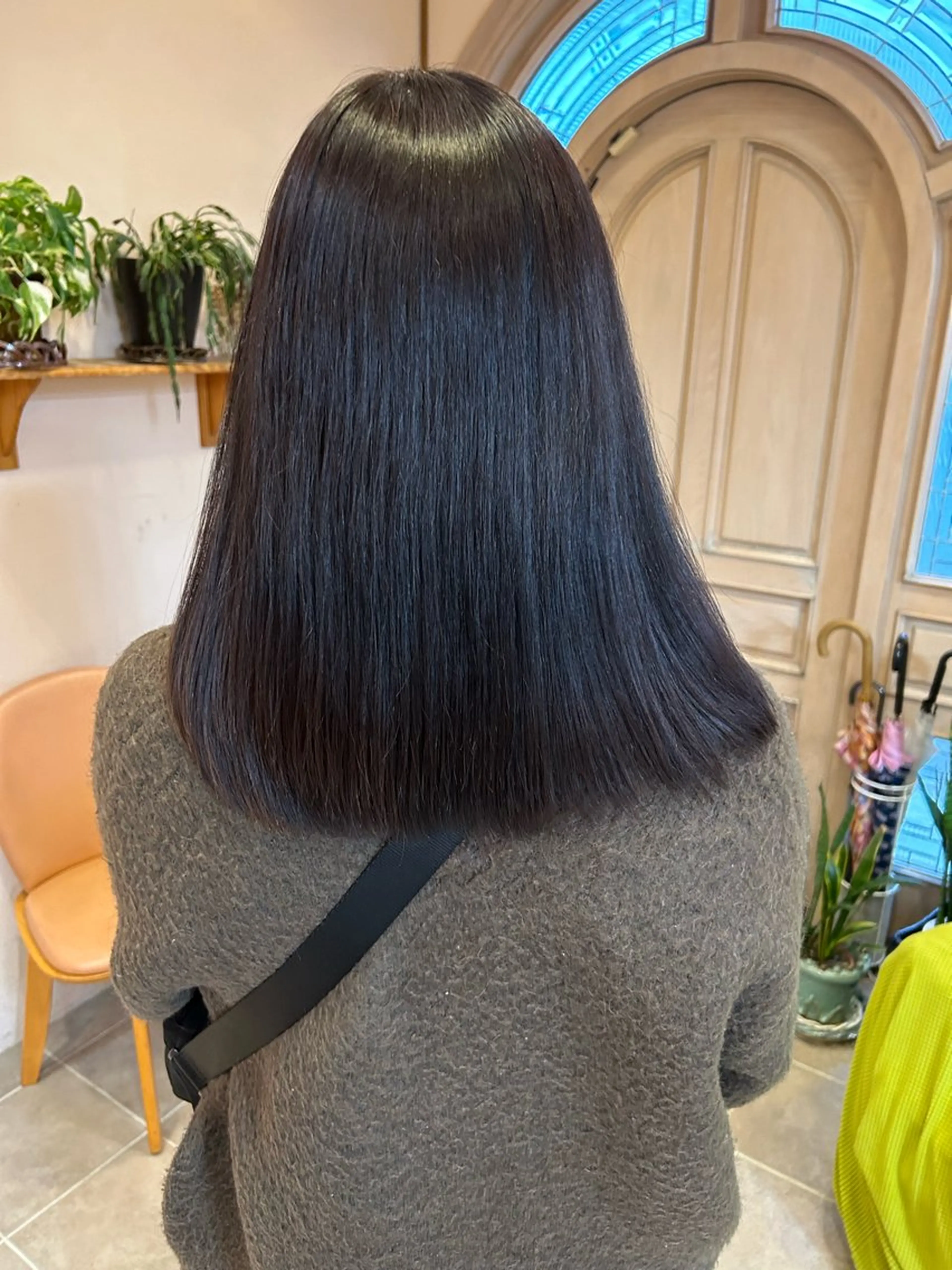 ミディアム カラー mayu .のヘアスタイル