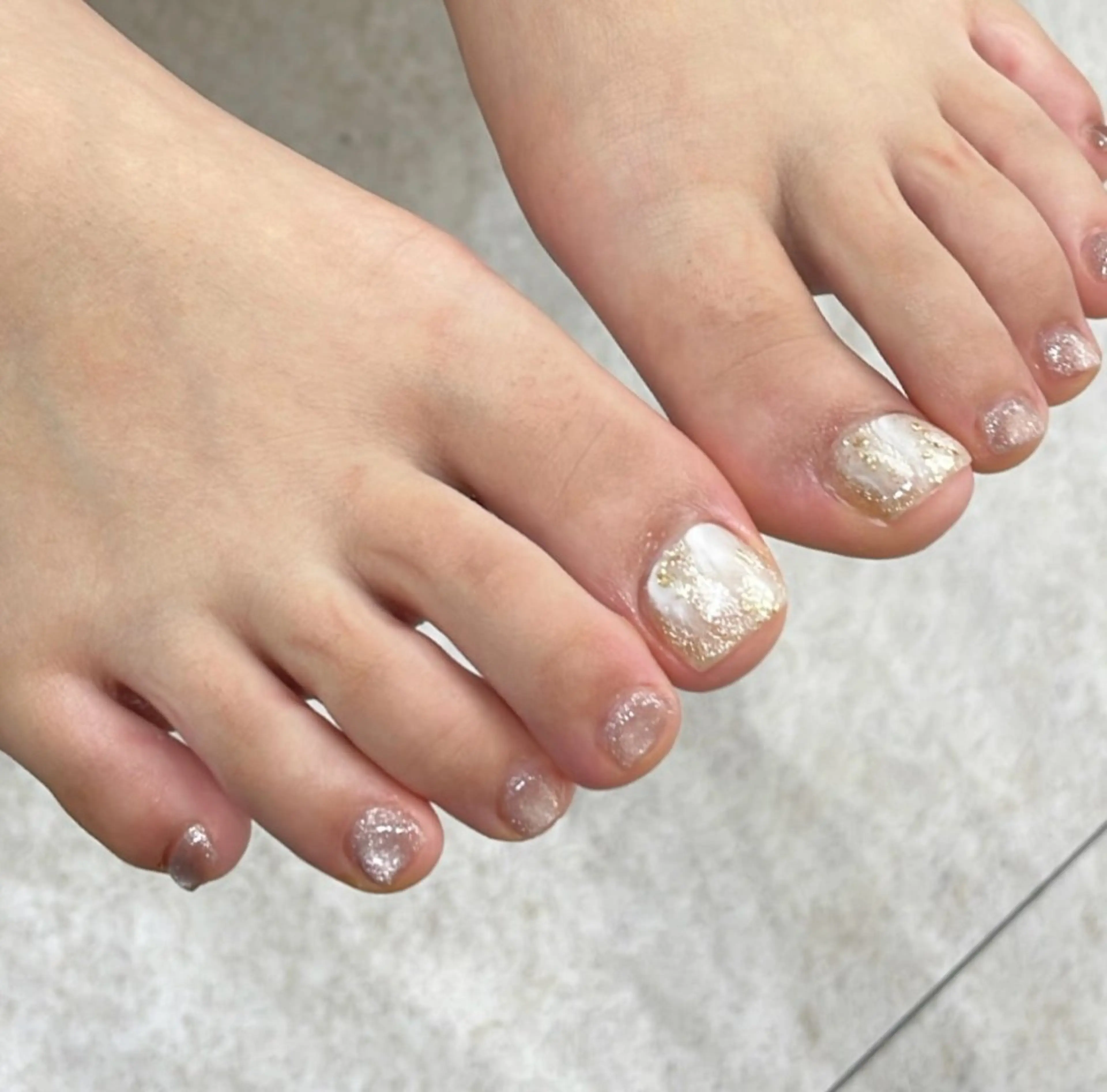 ネイル アートネイル フットネイル フットネイル nail salon topa⟡˖·MIUのネイルデザイン